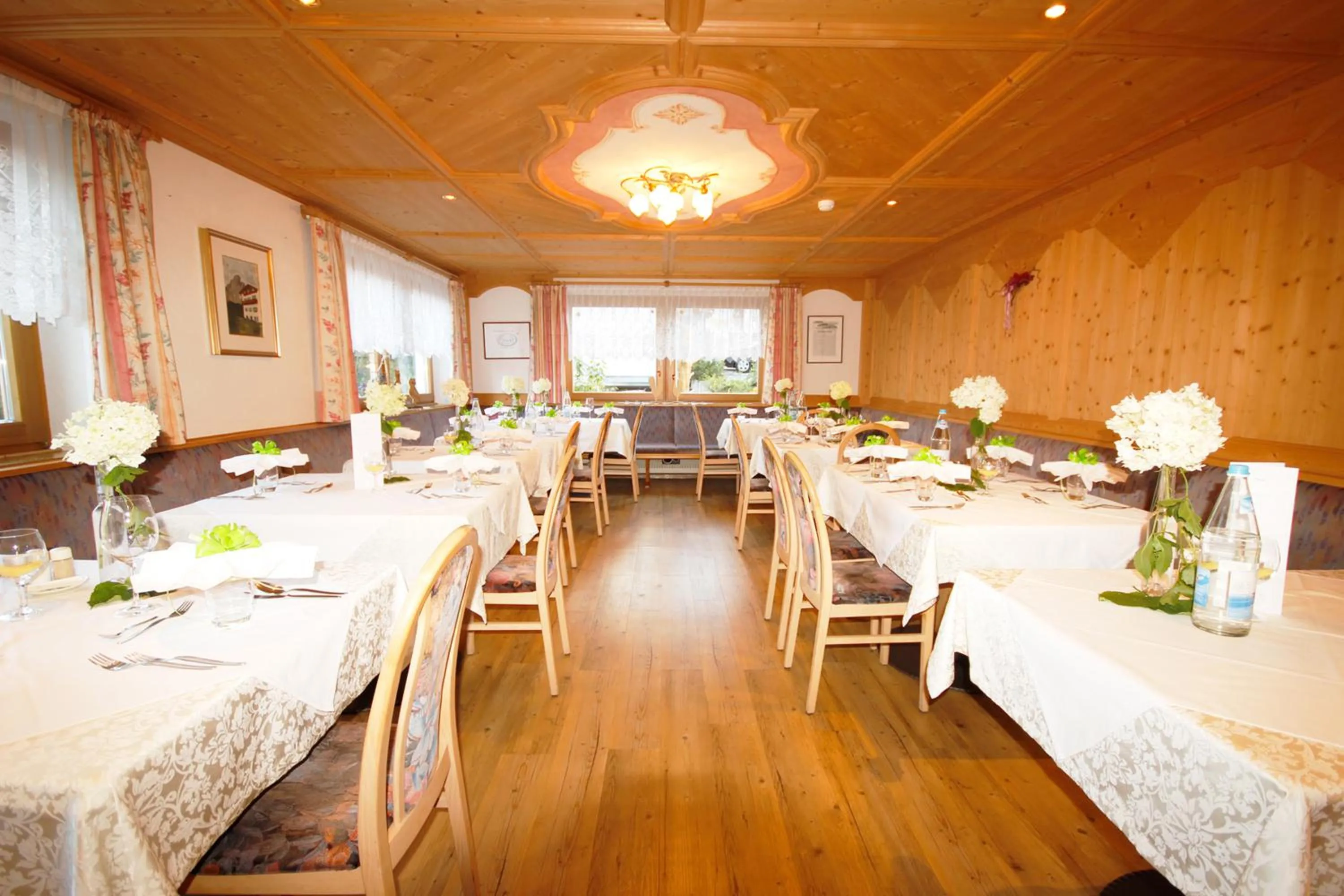 Food and drinks in Pension Maria