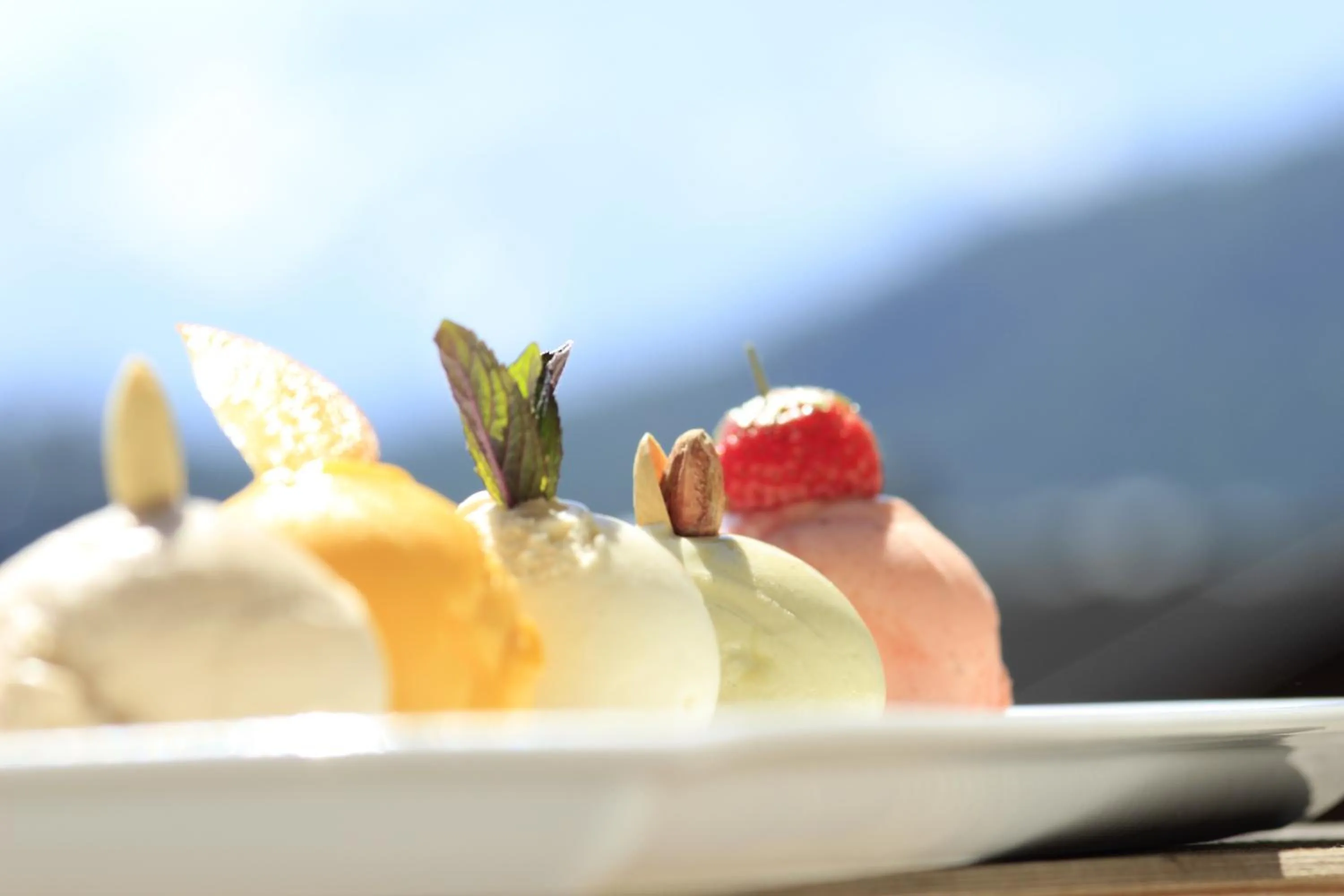 Food close-up in Pension Maria