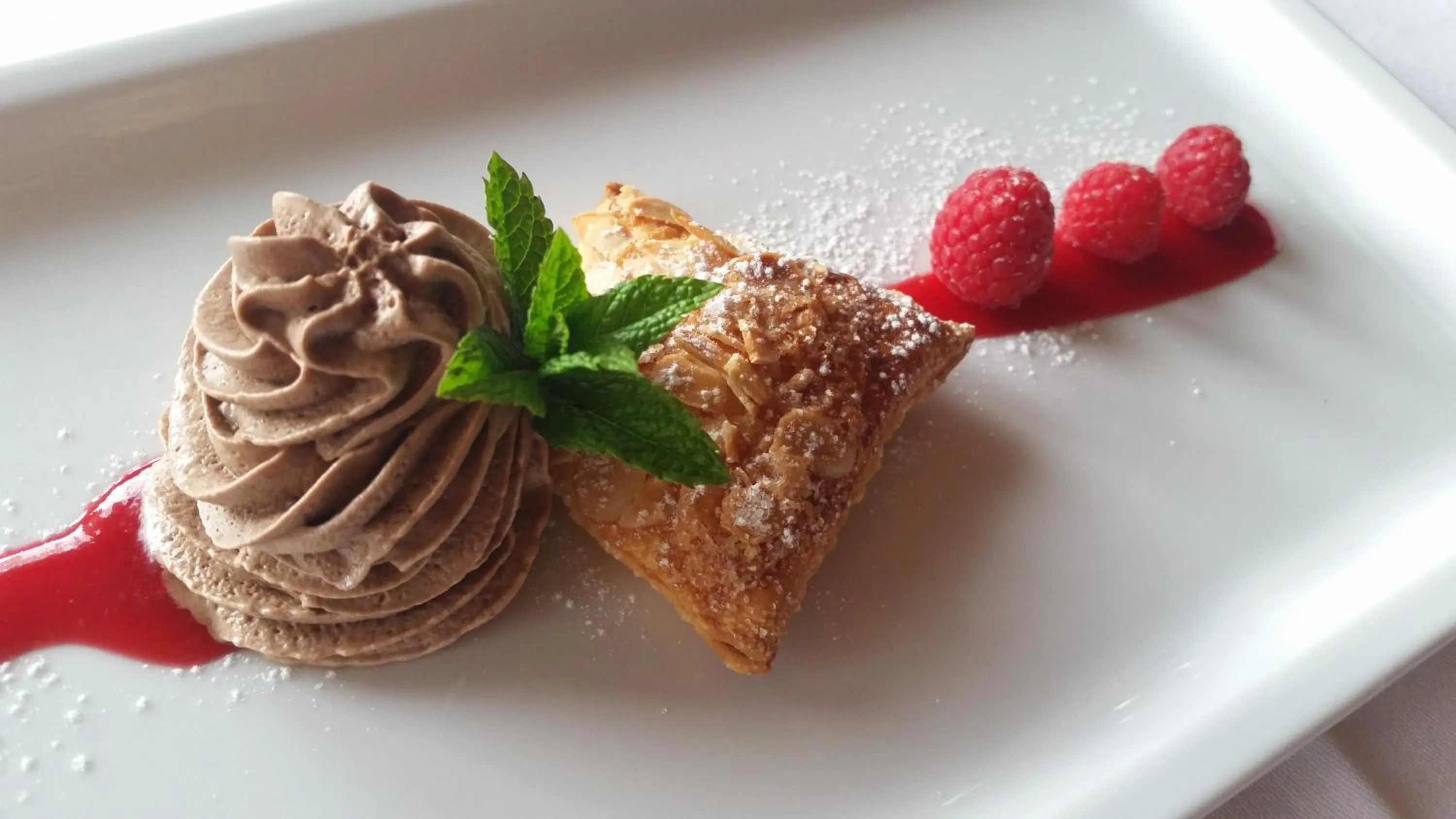 Food close-up in Pension Maria