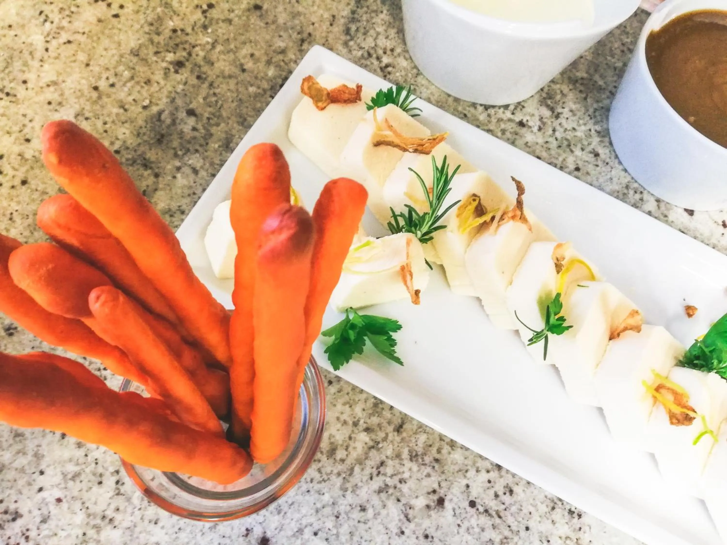 Food close-up in Pension Maria