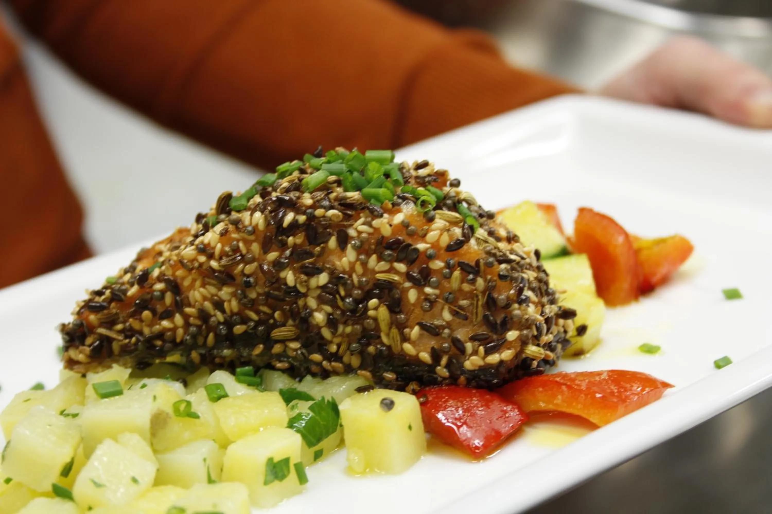 Food close-up in Pension Maria