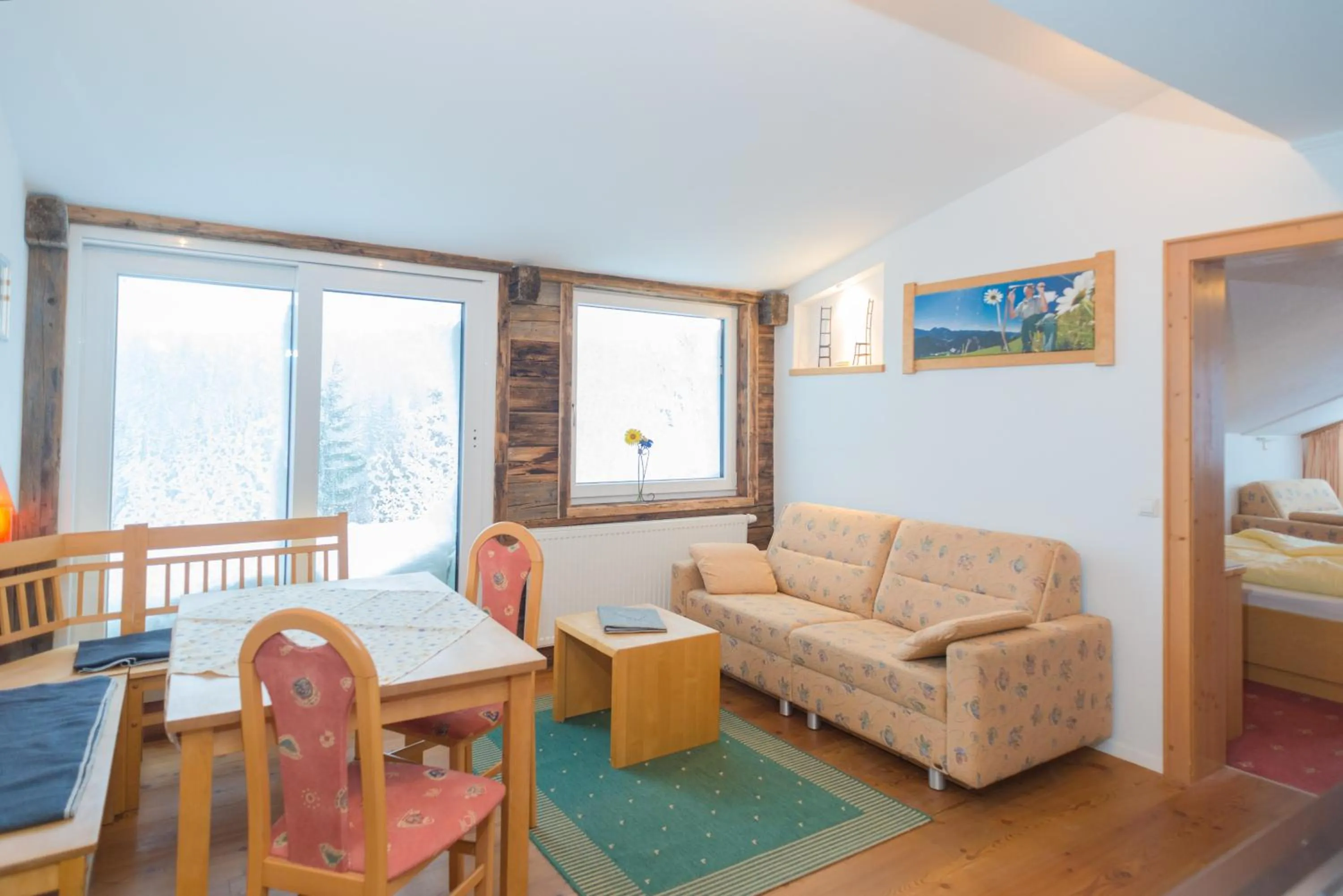 Balcony/Terrace in Landhaus & Ferienwohnungen Bergrast