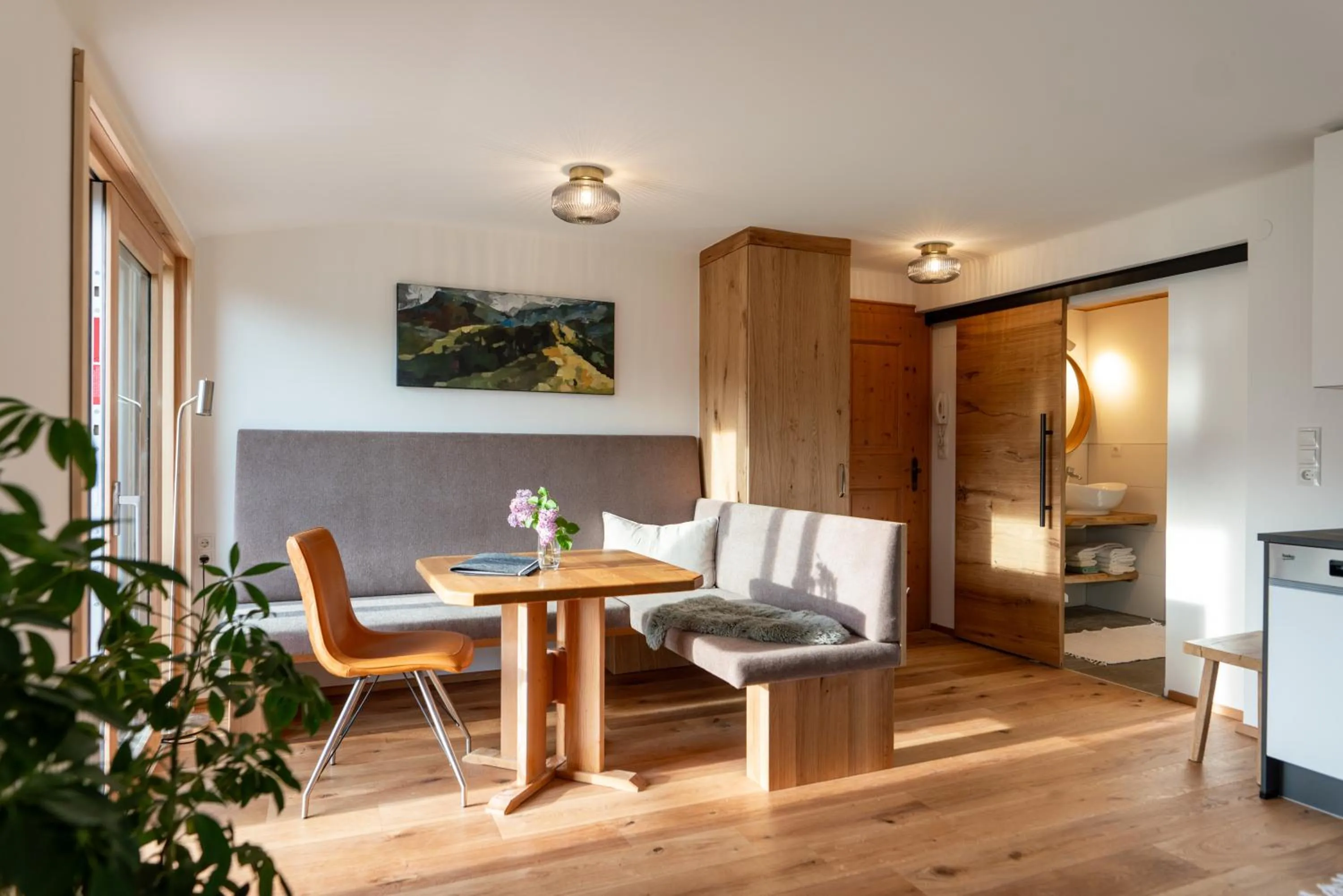 Living room in Landhaus & Ferienwohnungen Bergrast