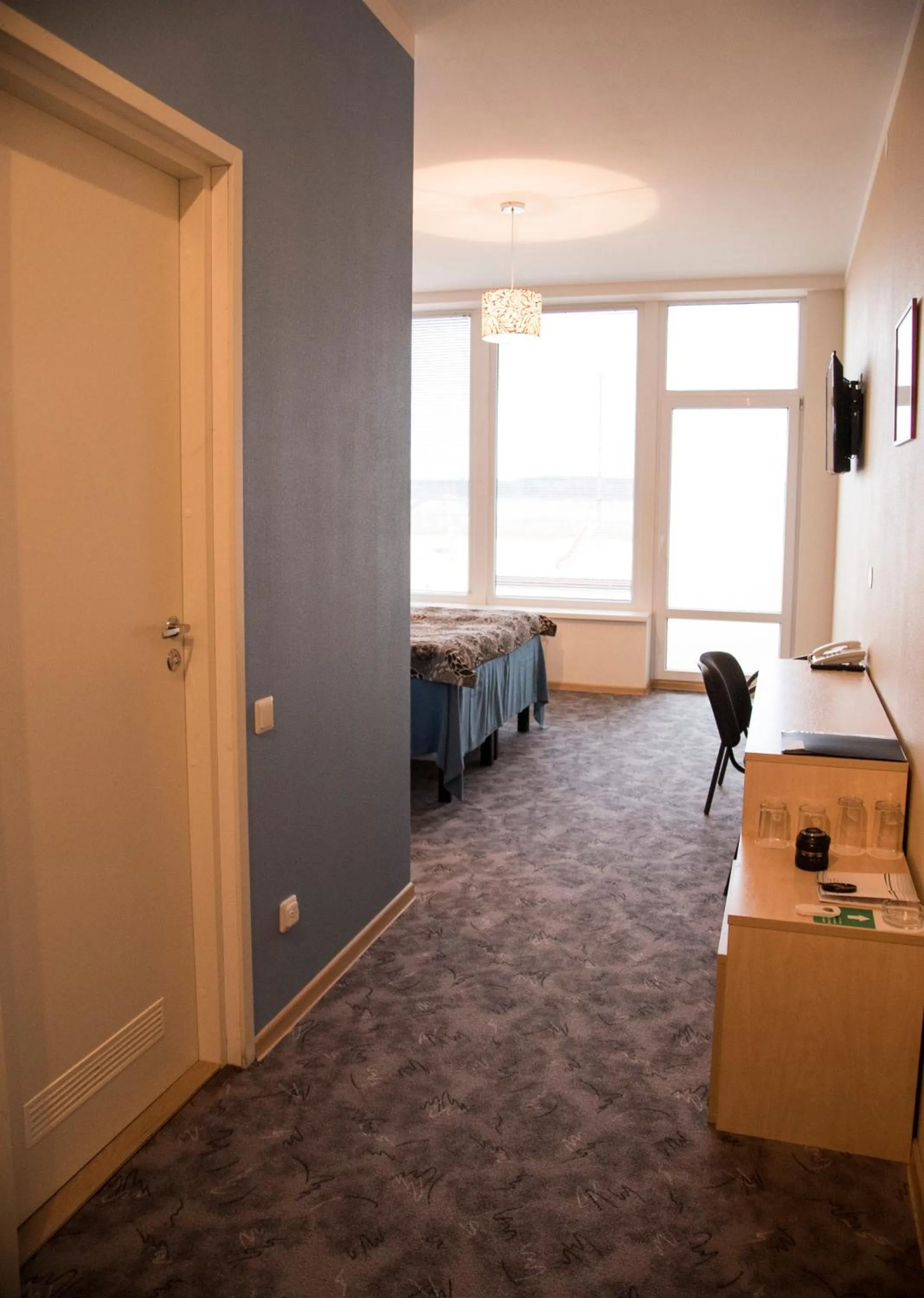 Living room, Bed in Hotell Tamula