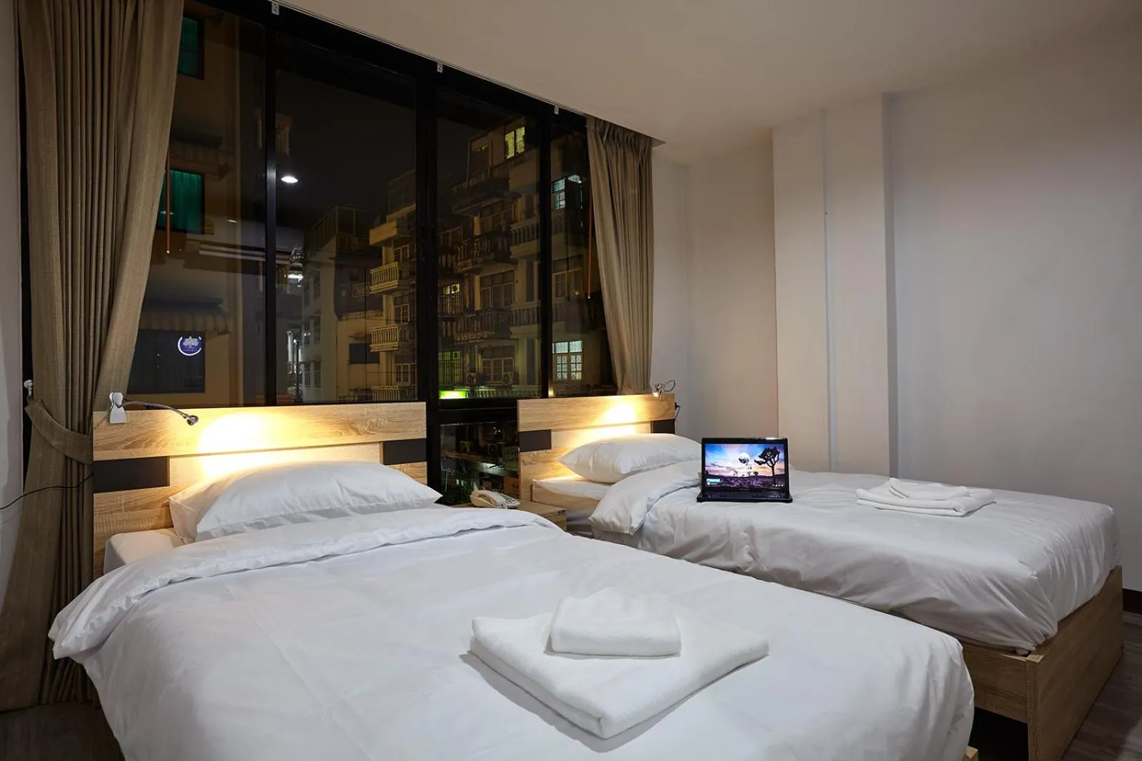 View (from property/room), Bed in Le Bonheur Poshtel