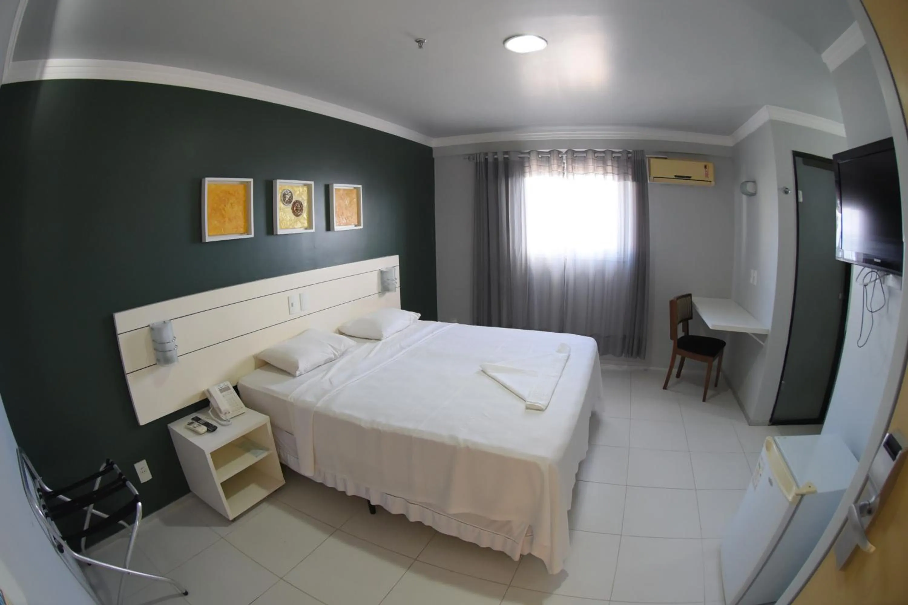 Bed in Veleiros Mar Hotel