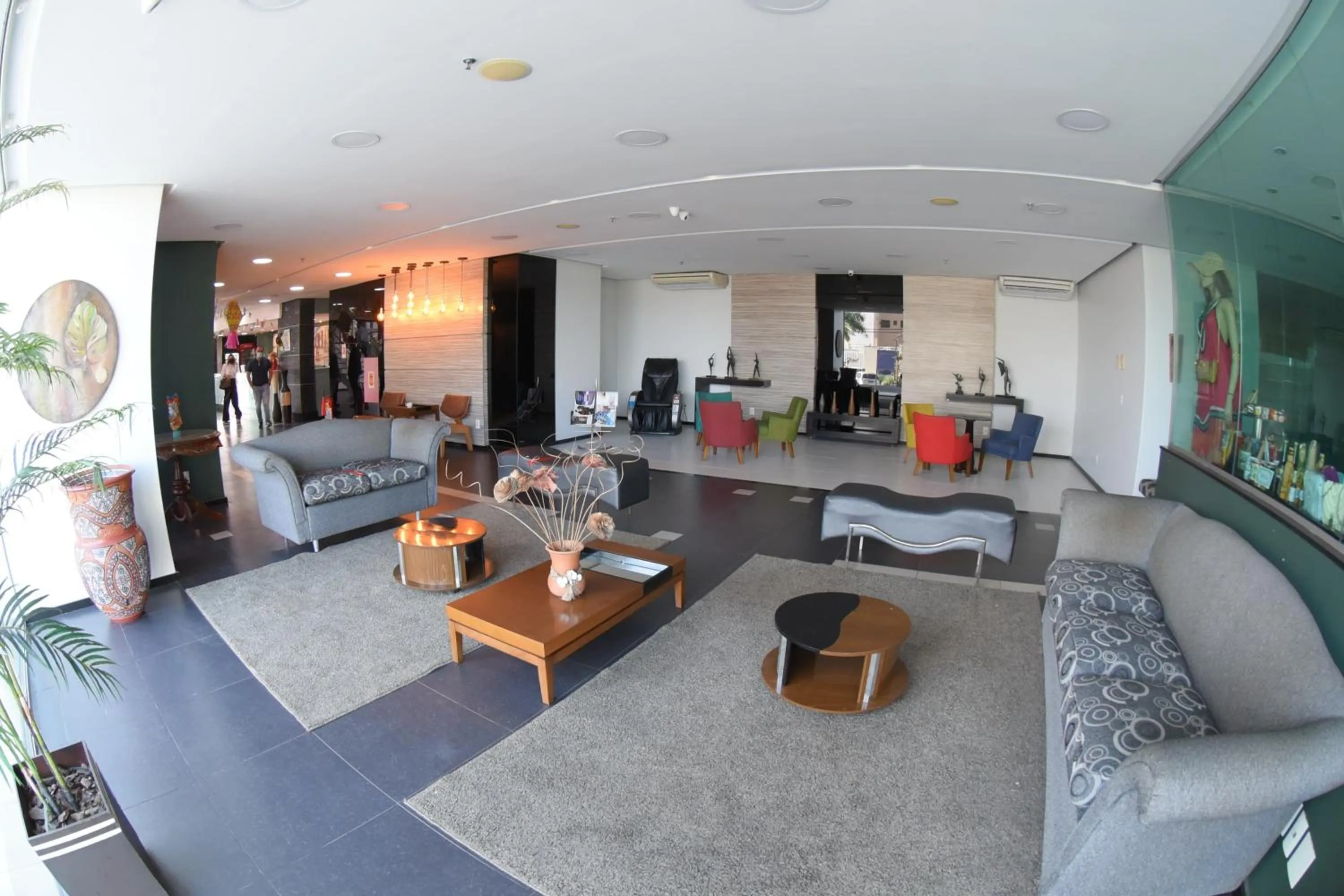 Living room in Veleiros Mar Hotel