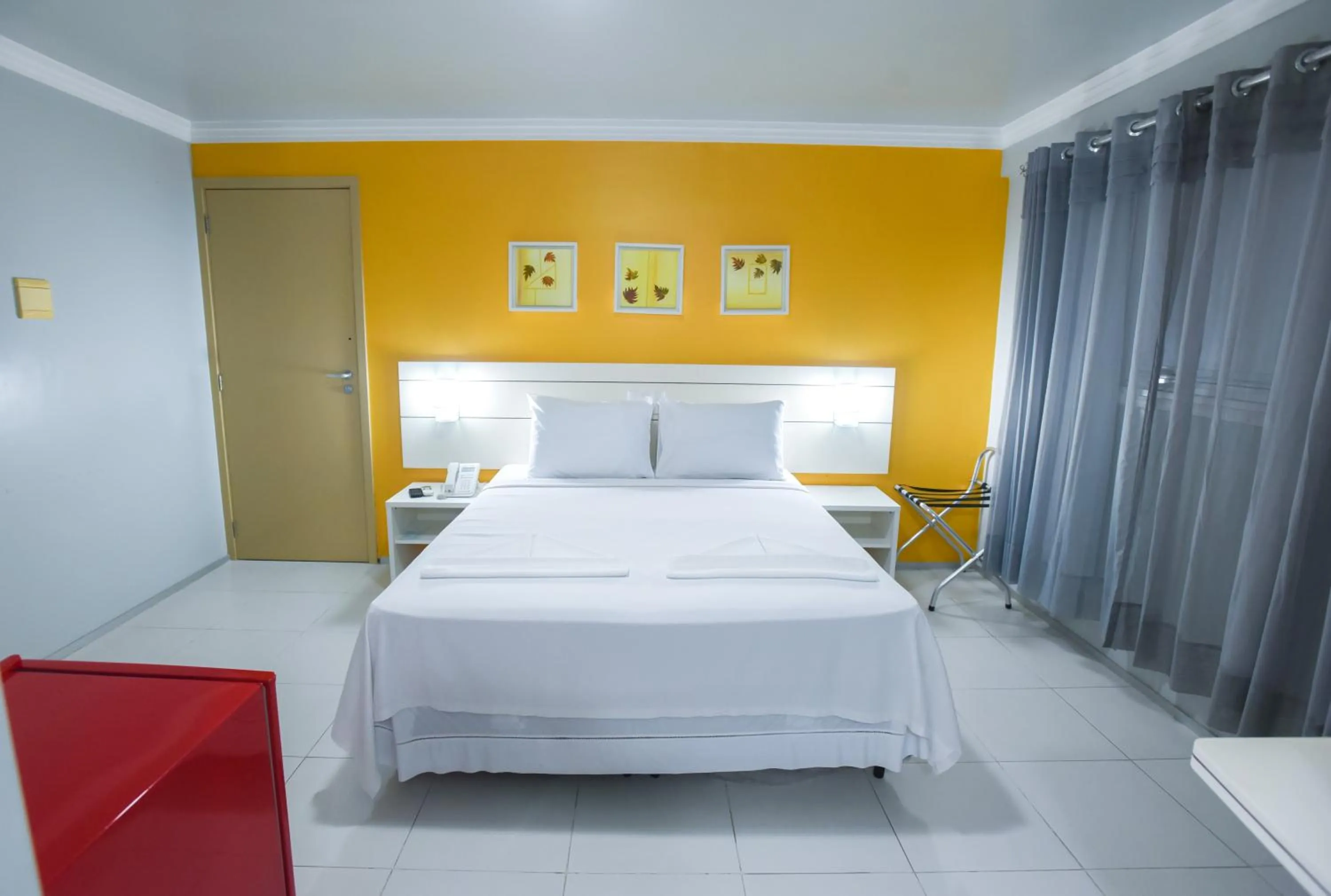 Bed in Veleiros Mar Hotel