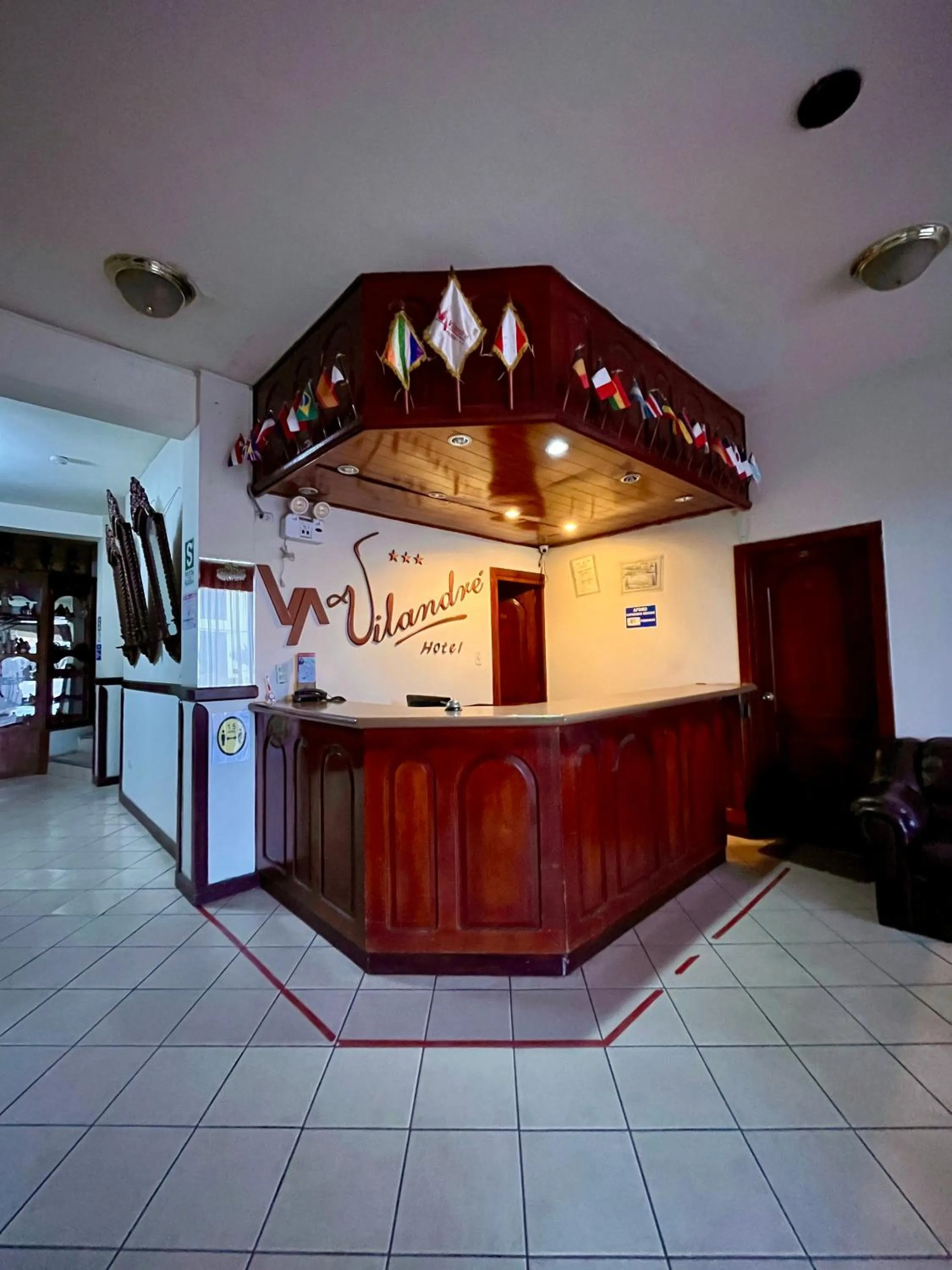 Facade/entrance in Hotel Vilandre