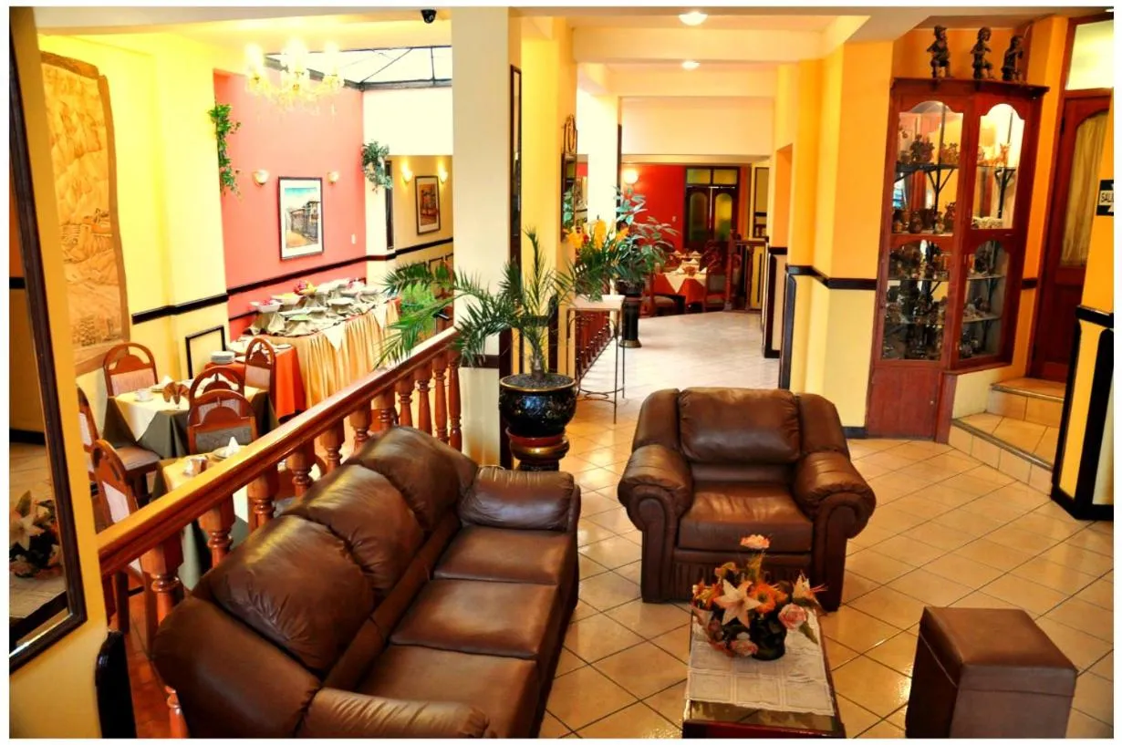 Living room in Hotel Vilandre