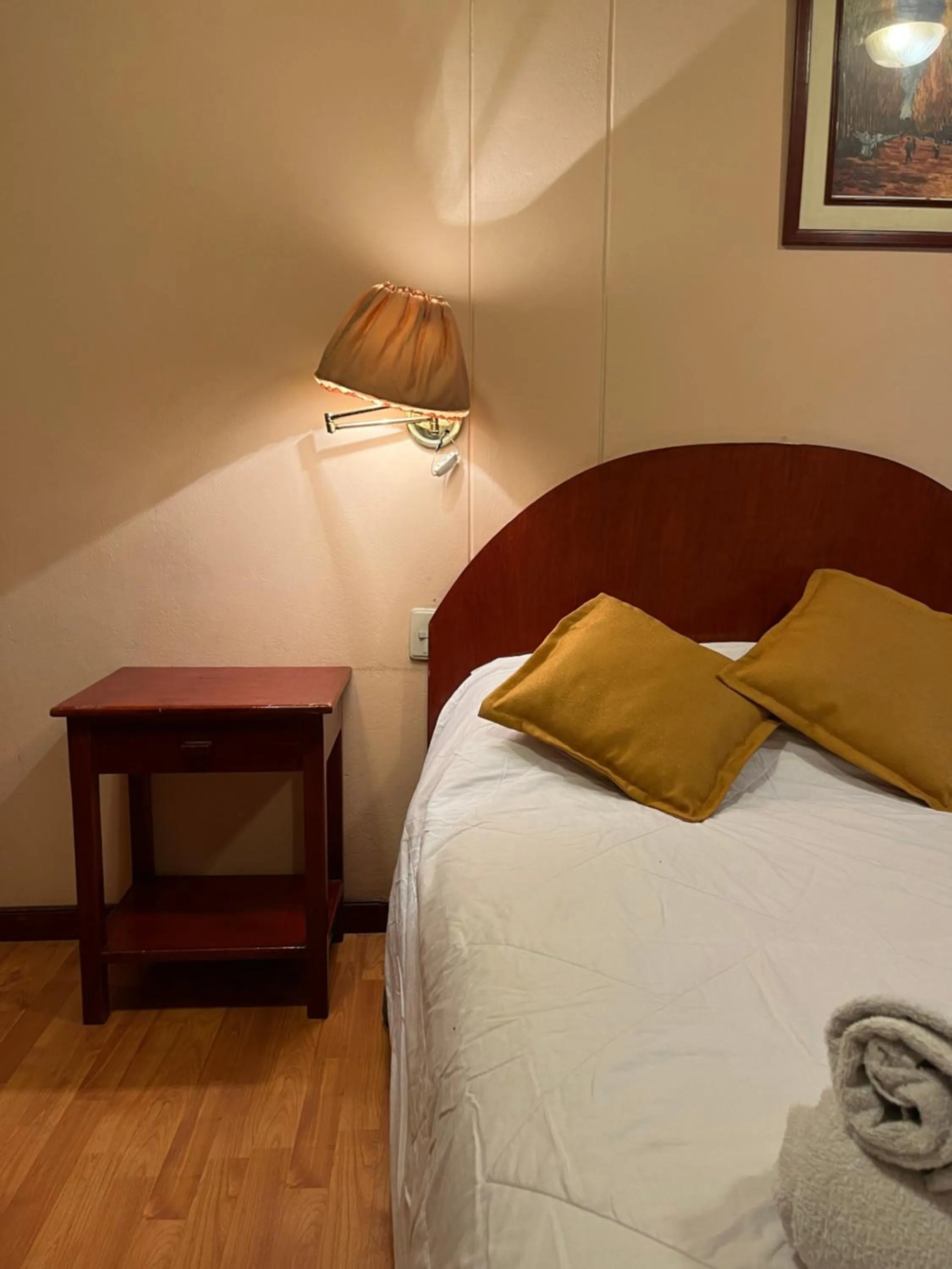 Bed in Hotel Vilandre