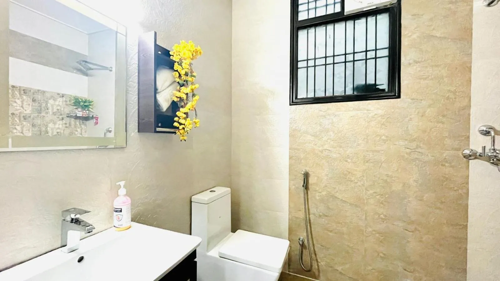 Bathroom in Olive Service Apartments Jaipur - Vaishali Nagar