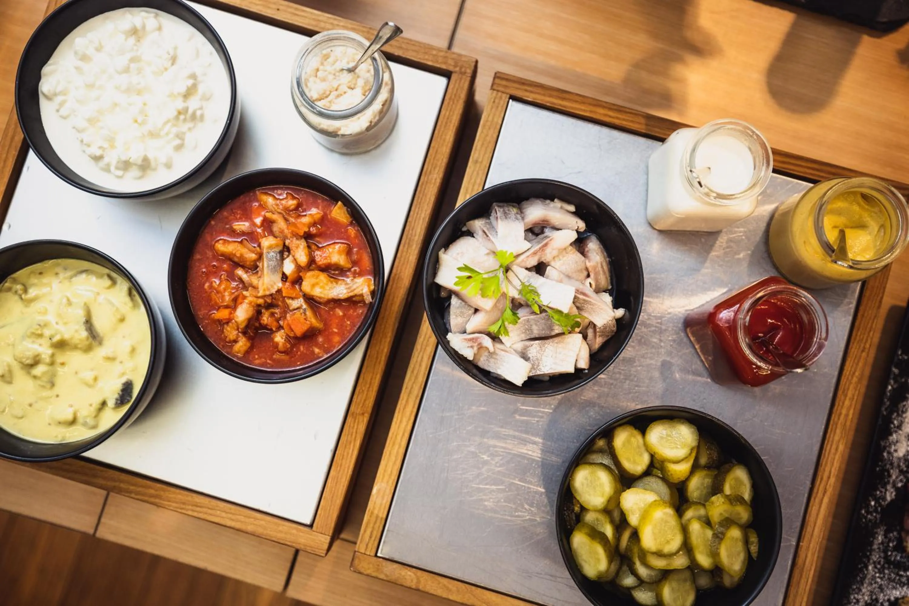 Food close-up in Hotel Soho