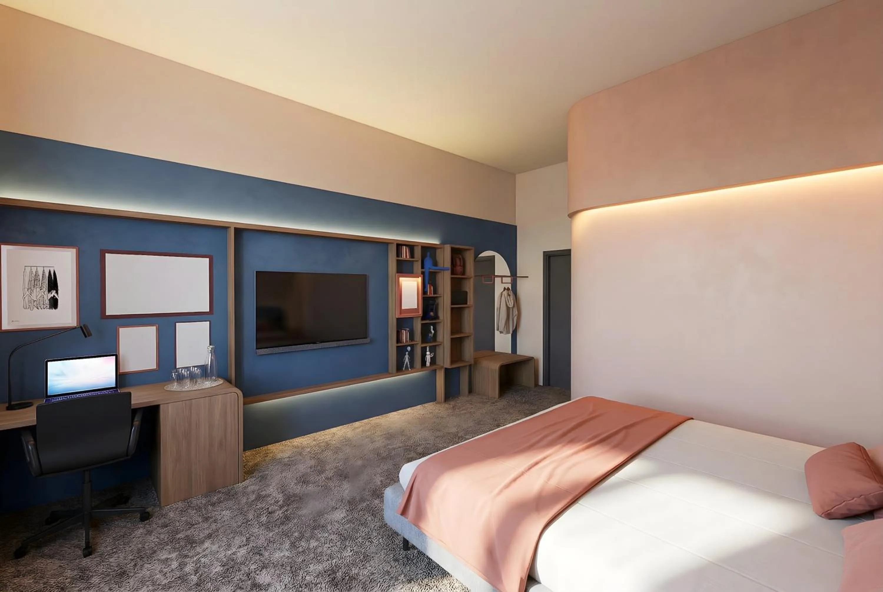 Photo of the whole room, Bed in Hotel Soho