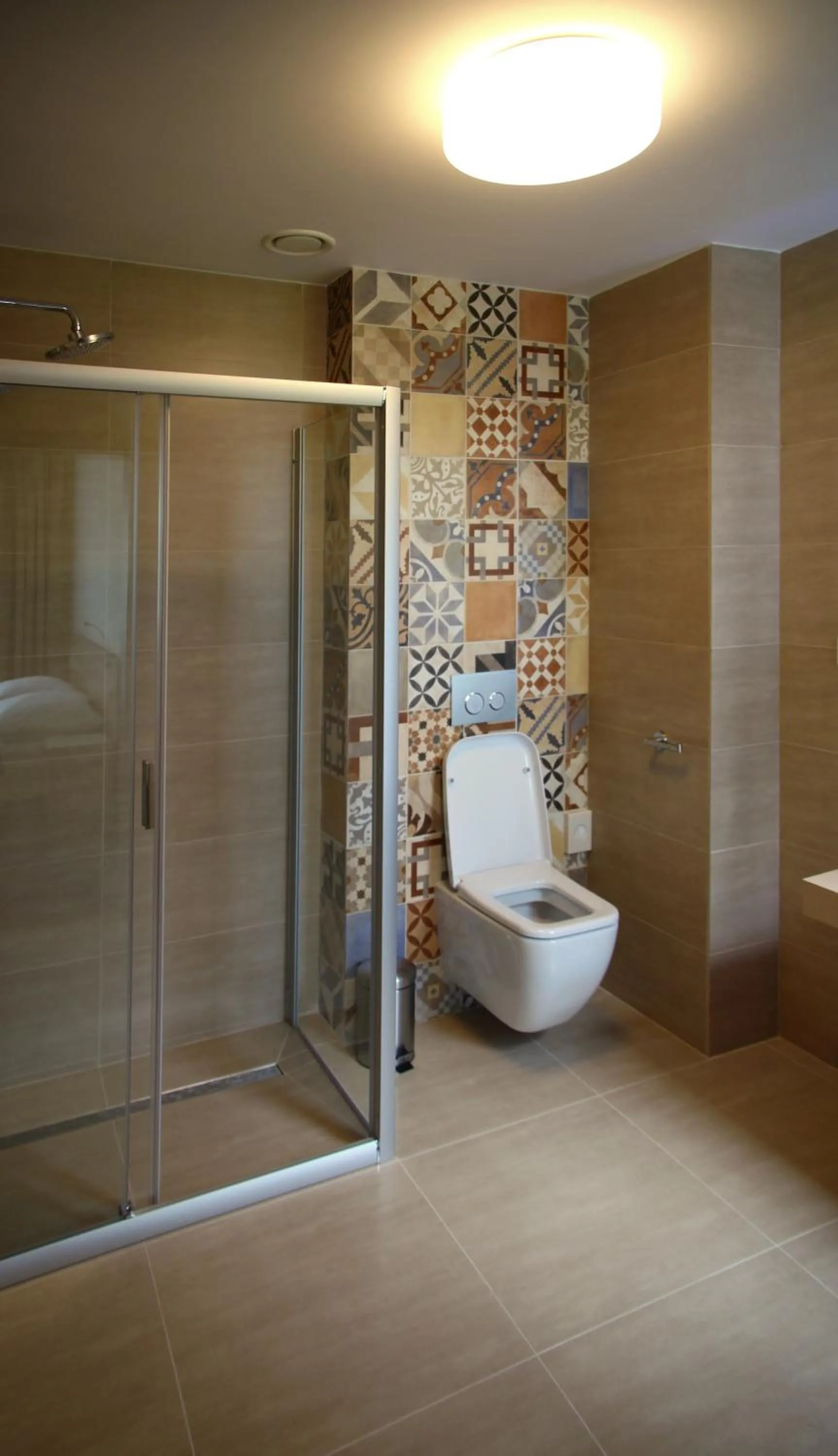 Bathroom in Hotel Devítka