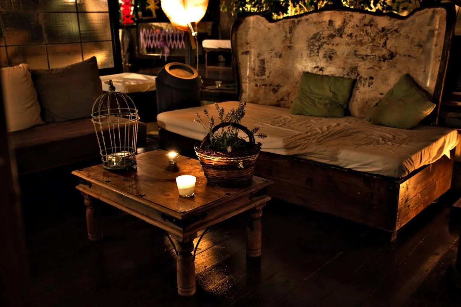 Living room in Almanuda Naturist Village