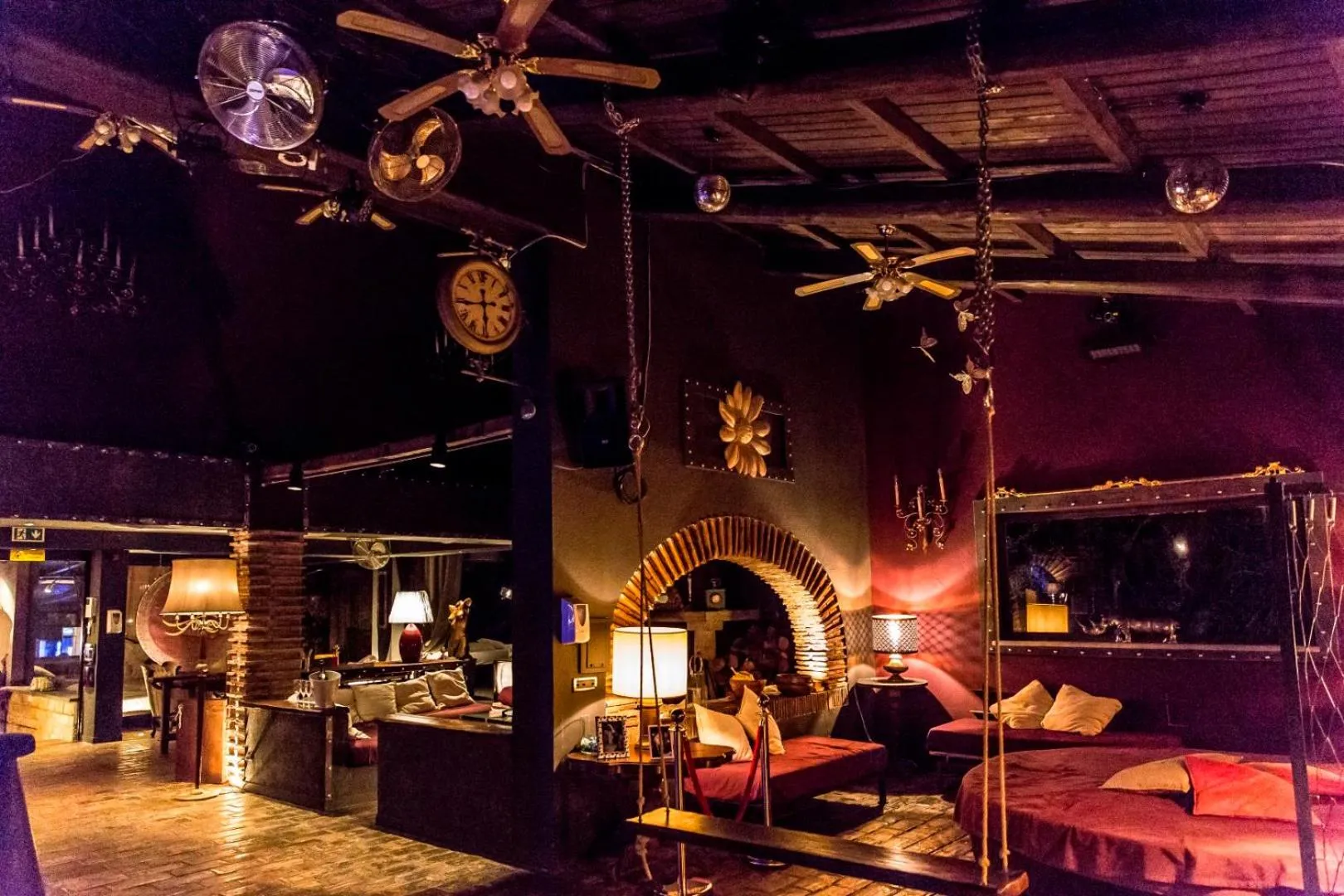 Communal lounge/ TV room in Almanuda Naturist Village