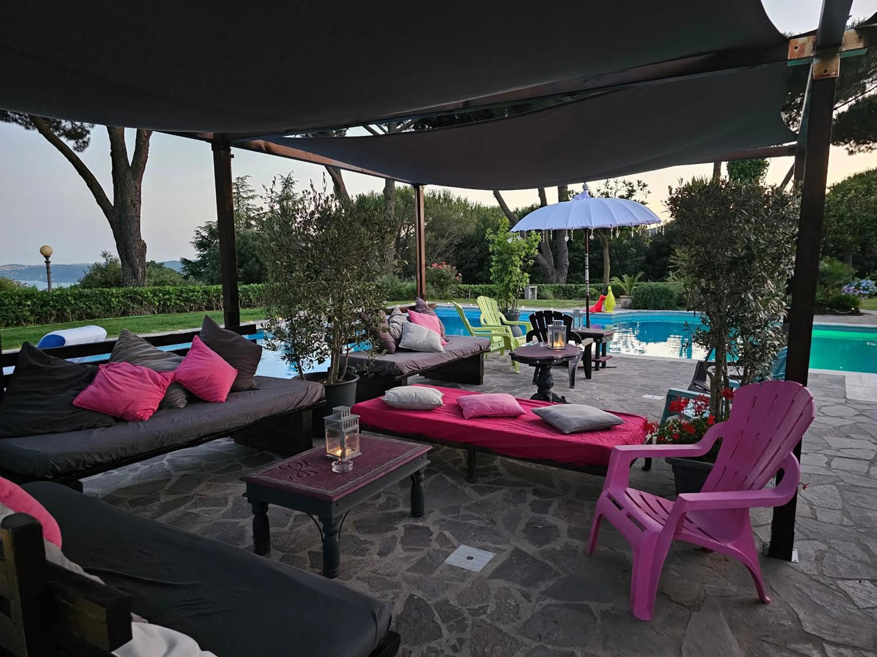 Garden in Almanuda Naturist Village