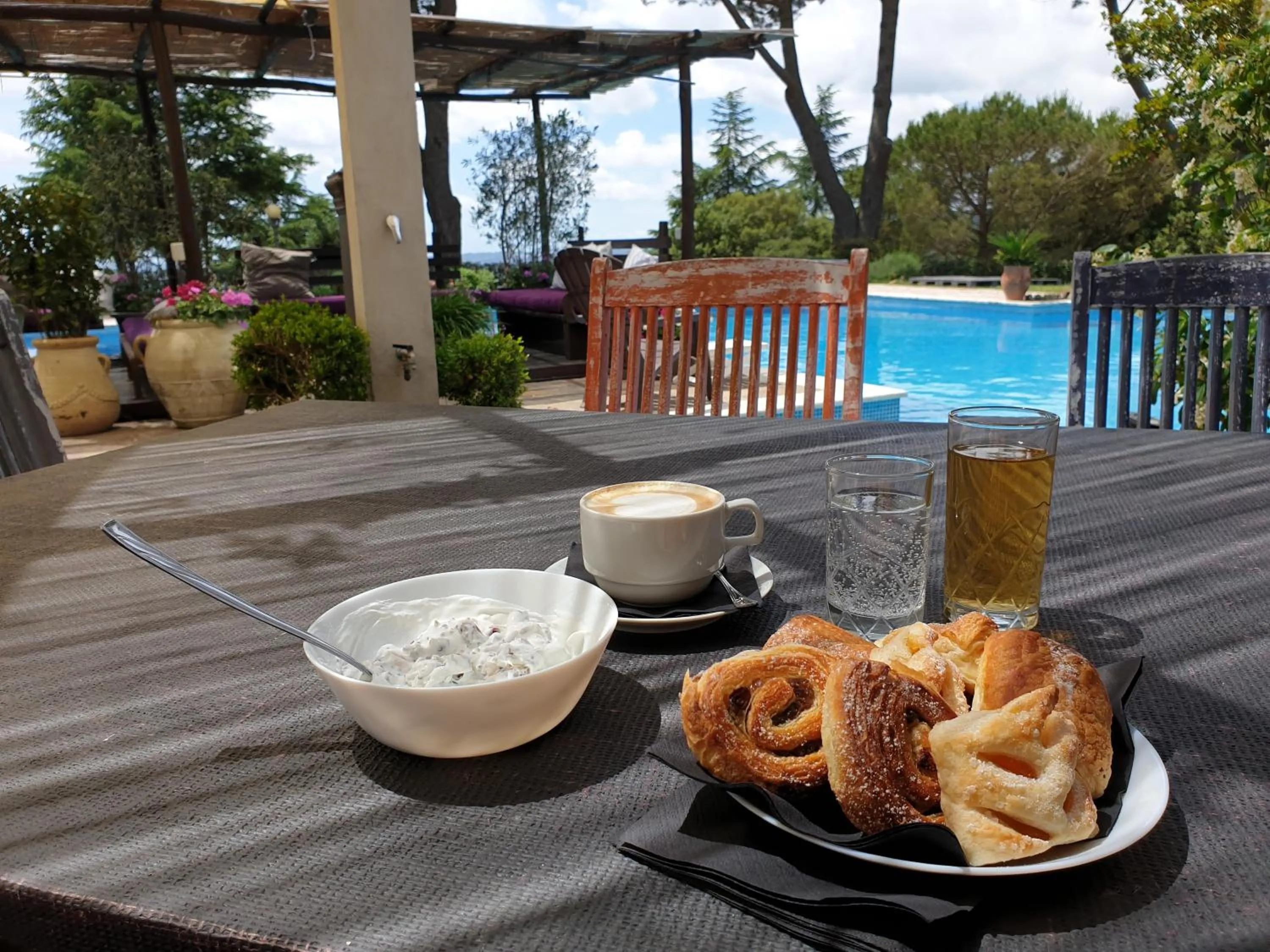 Patio in Almanuda Naturist Village