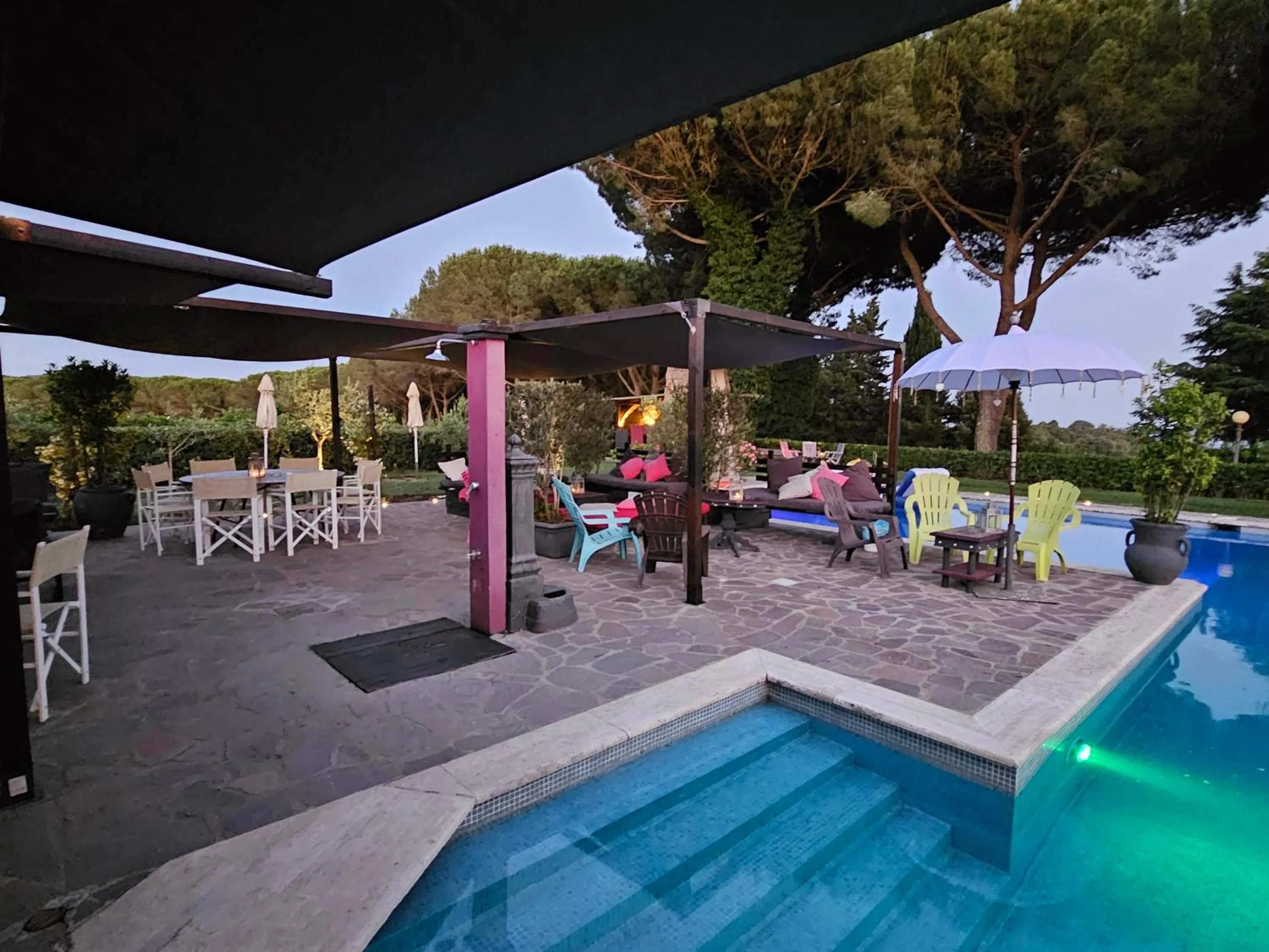 Garden in Almanuda Naturist Village