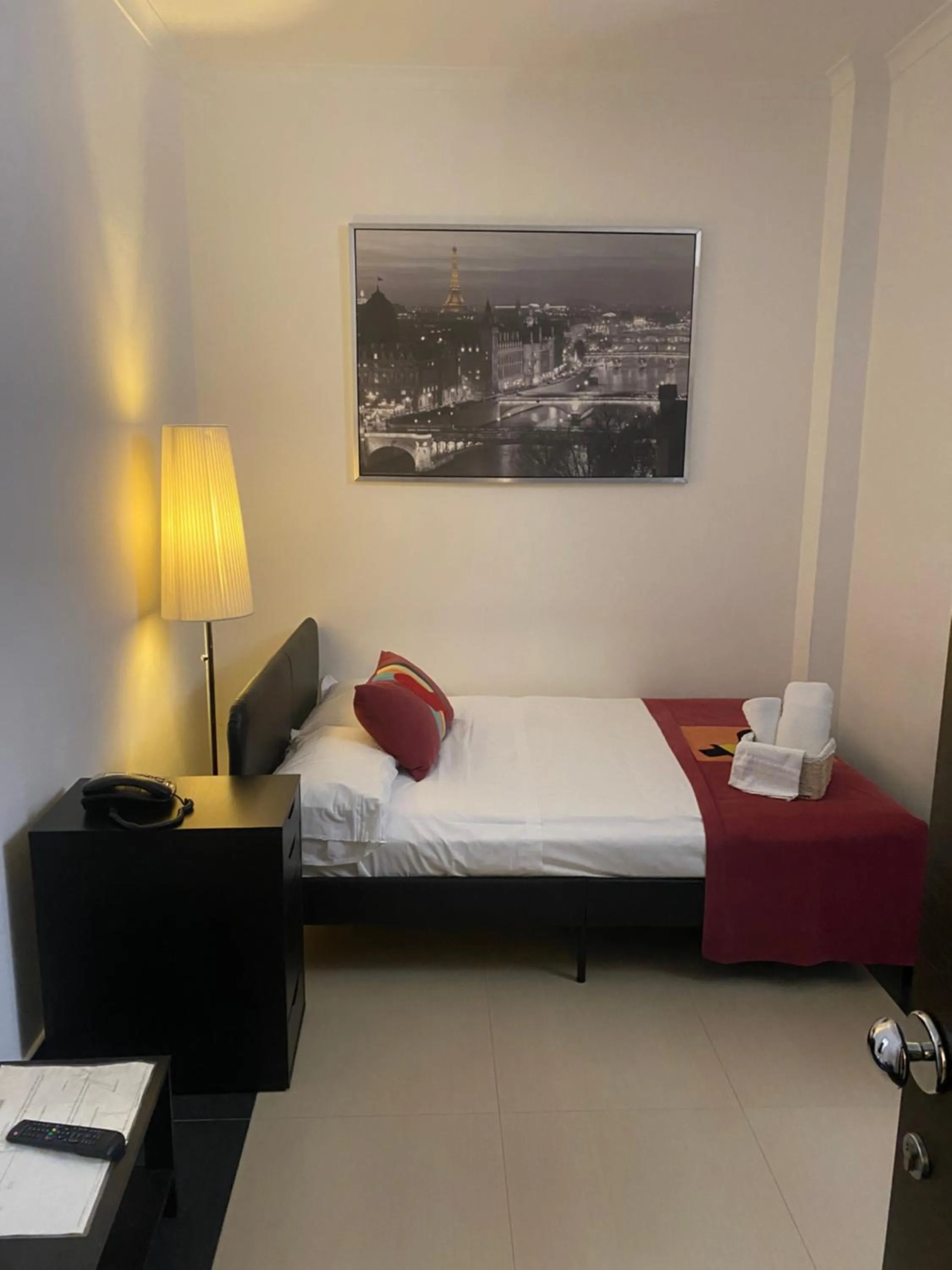 Bed in Hotel Plebiscito Aparthotel