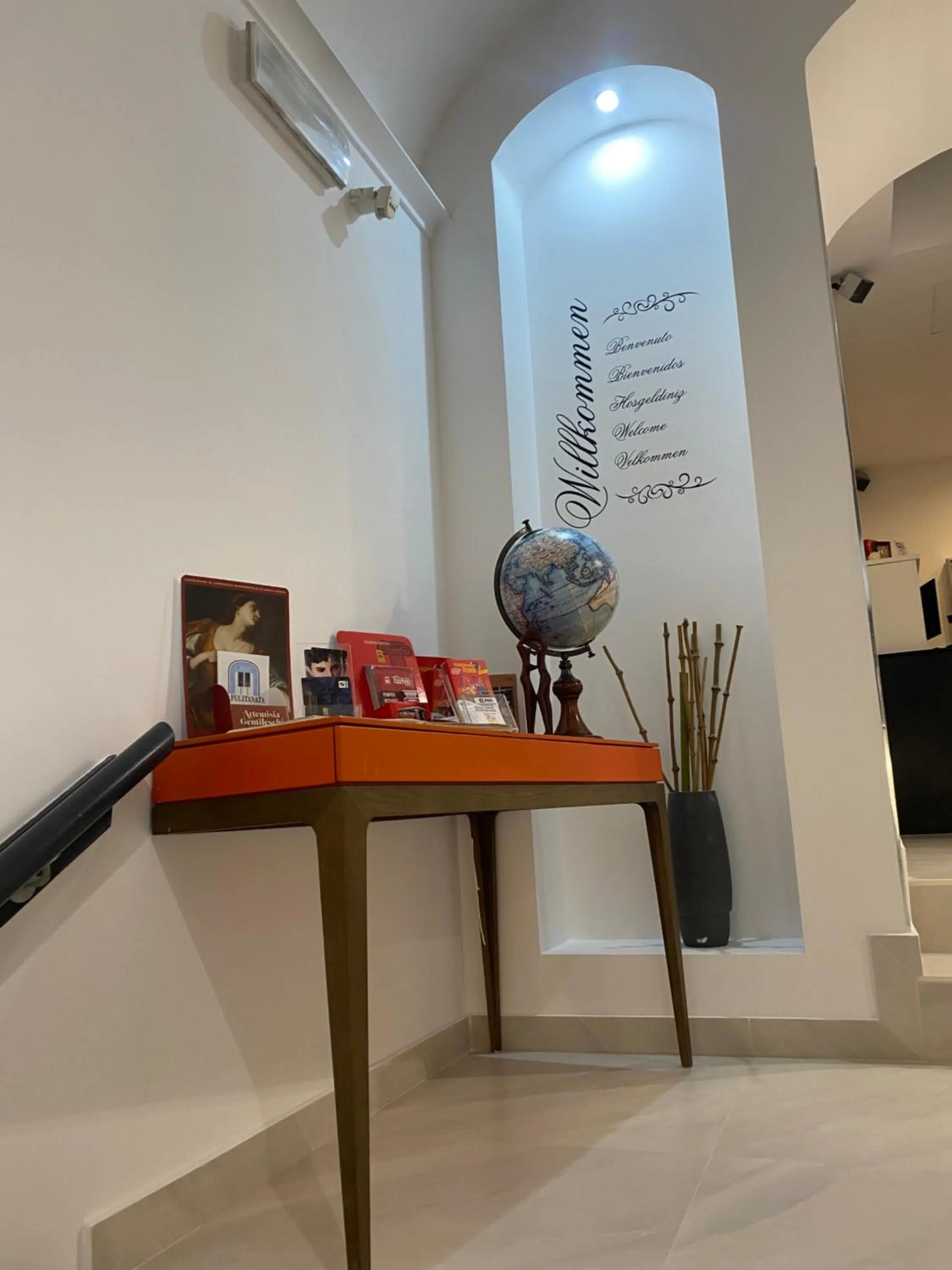 Decorative detail in Hotel Plebiscito Aparthotel