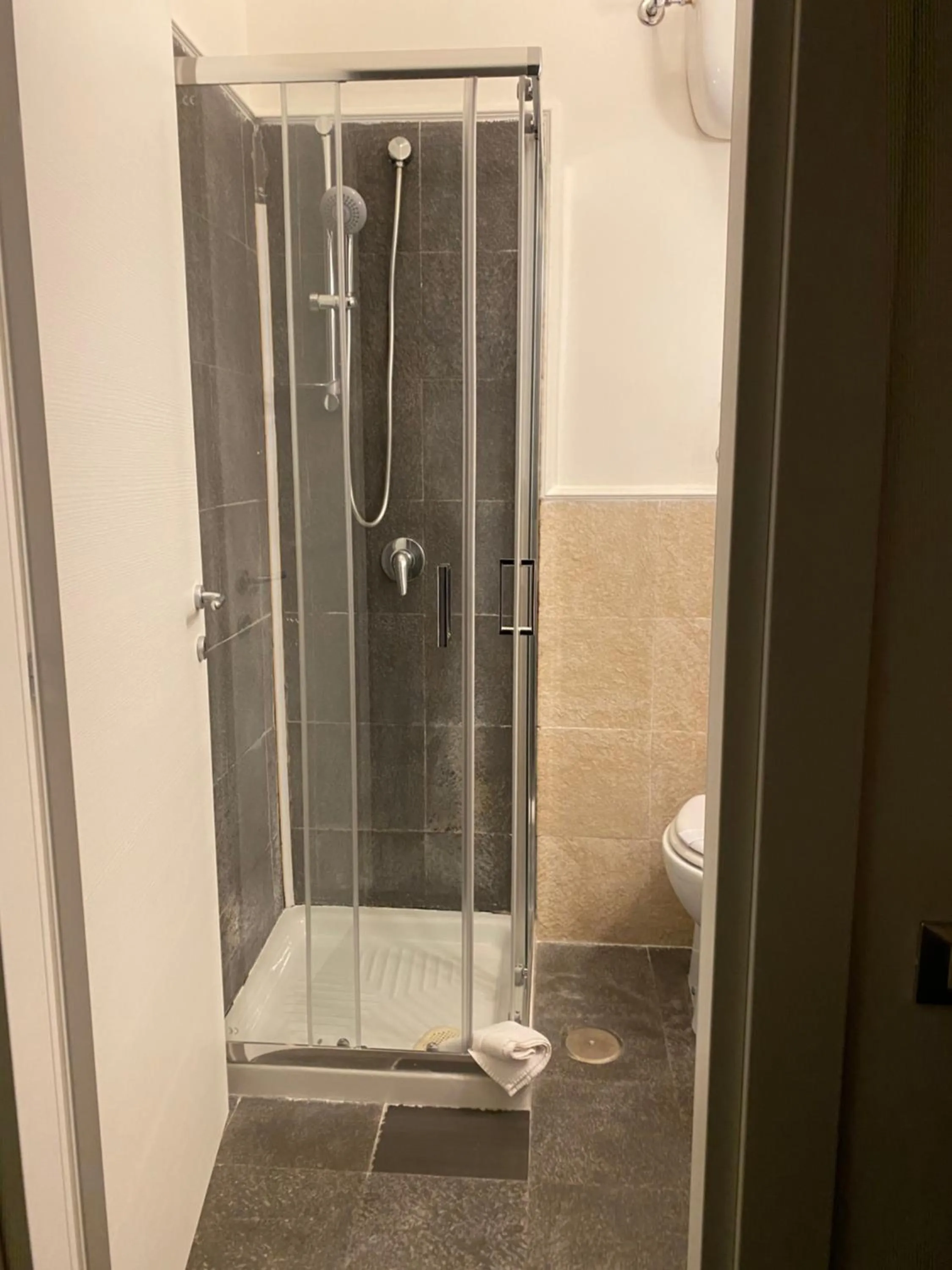 Shower in Hotel Plebiscito Aparthotel