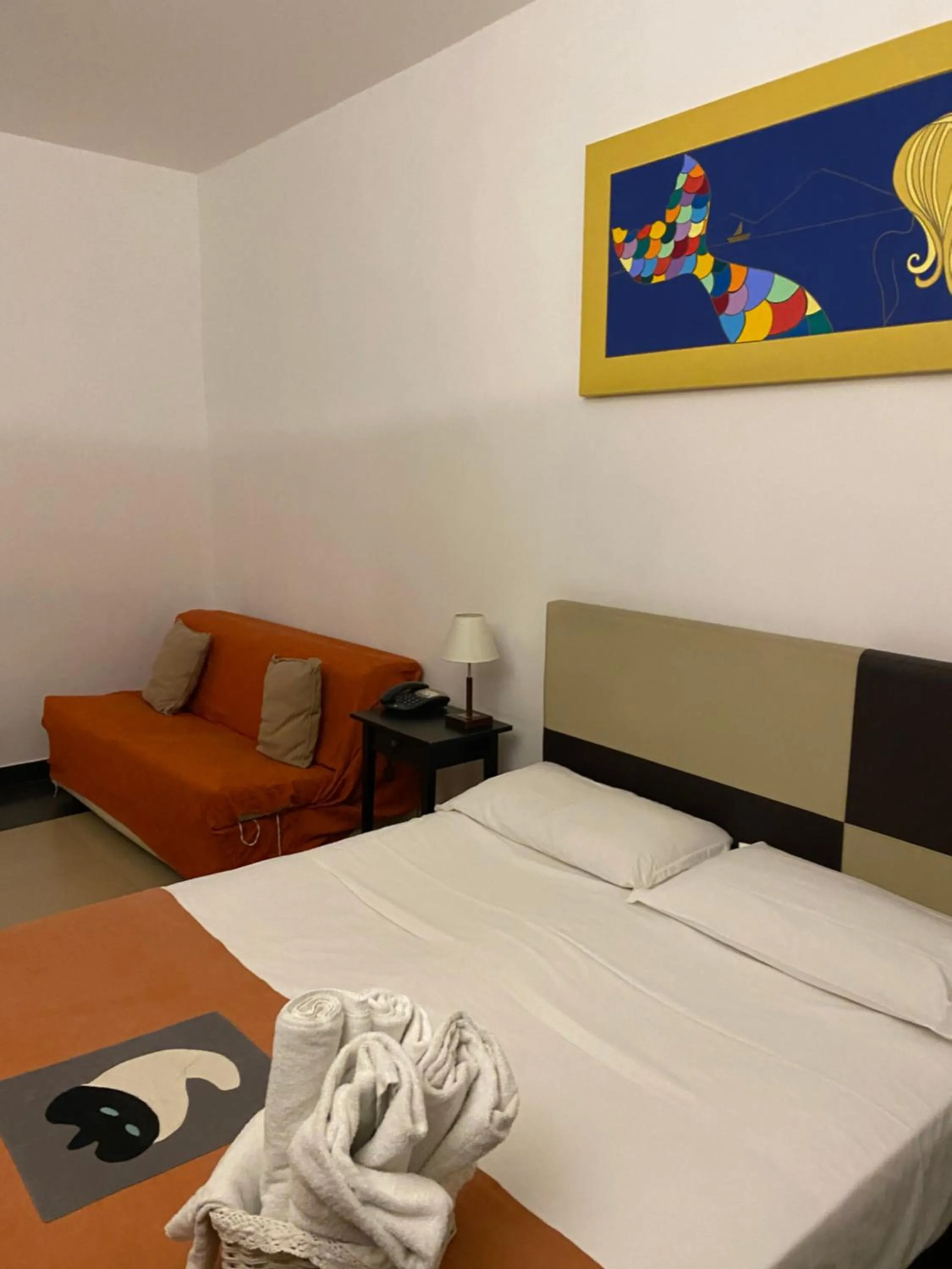 Bed in Hotel Plebiscito Aparthotel