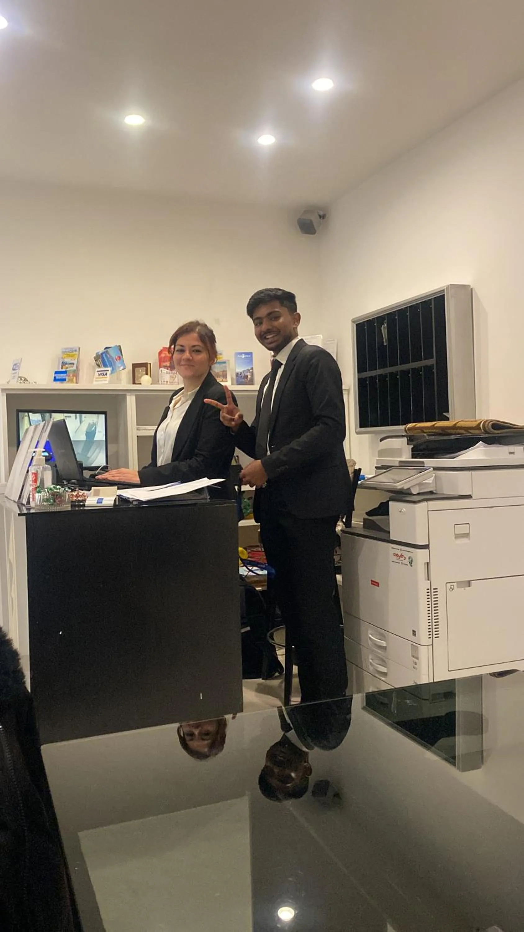 Staff in Hotel Plebiscito Aparthotel