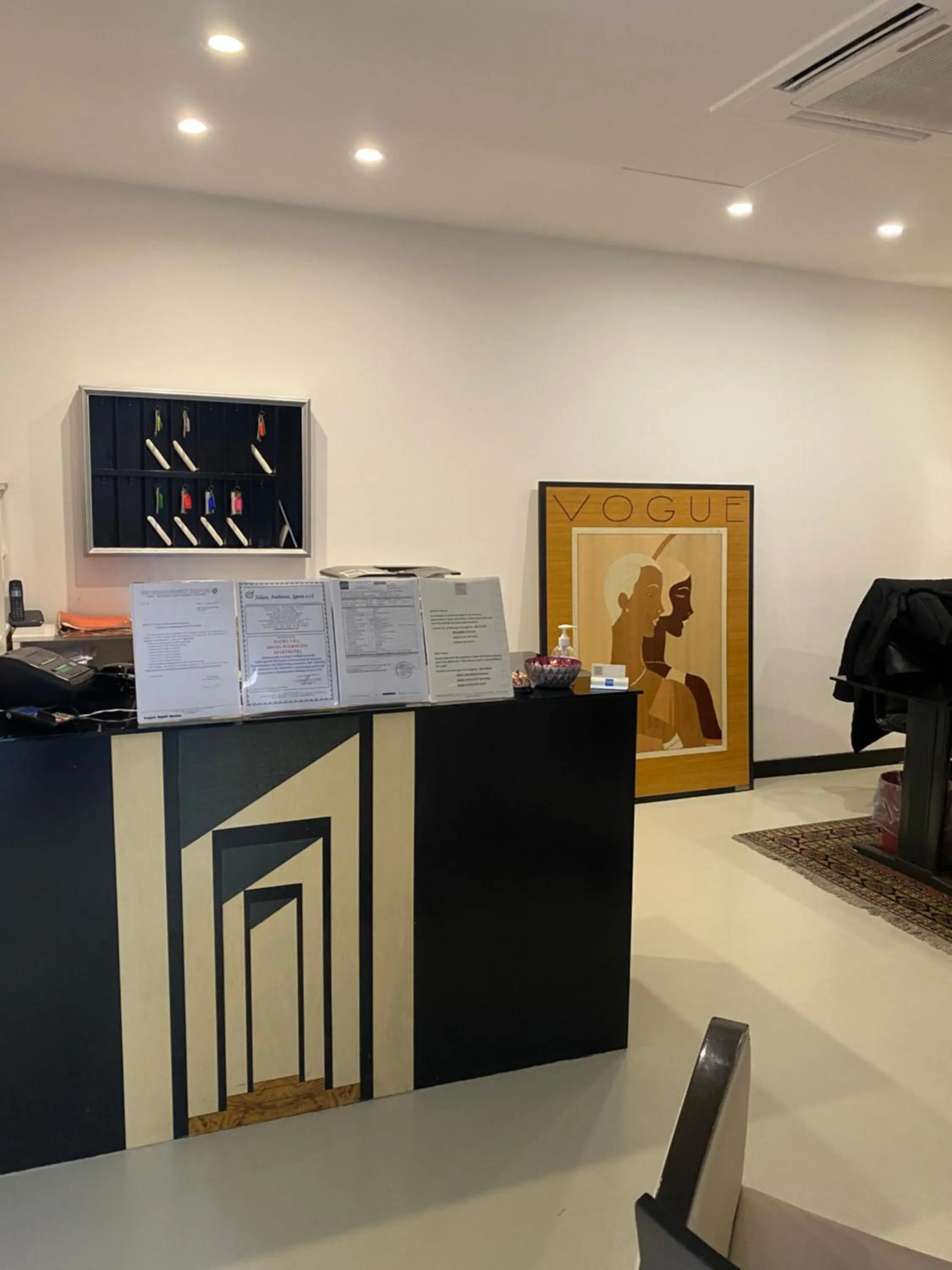 Lobby or reception in Hotel Plebiscito Aparthotel