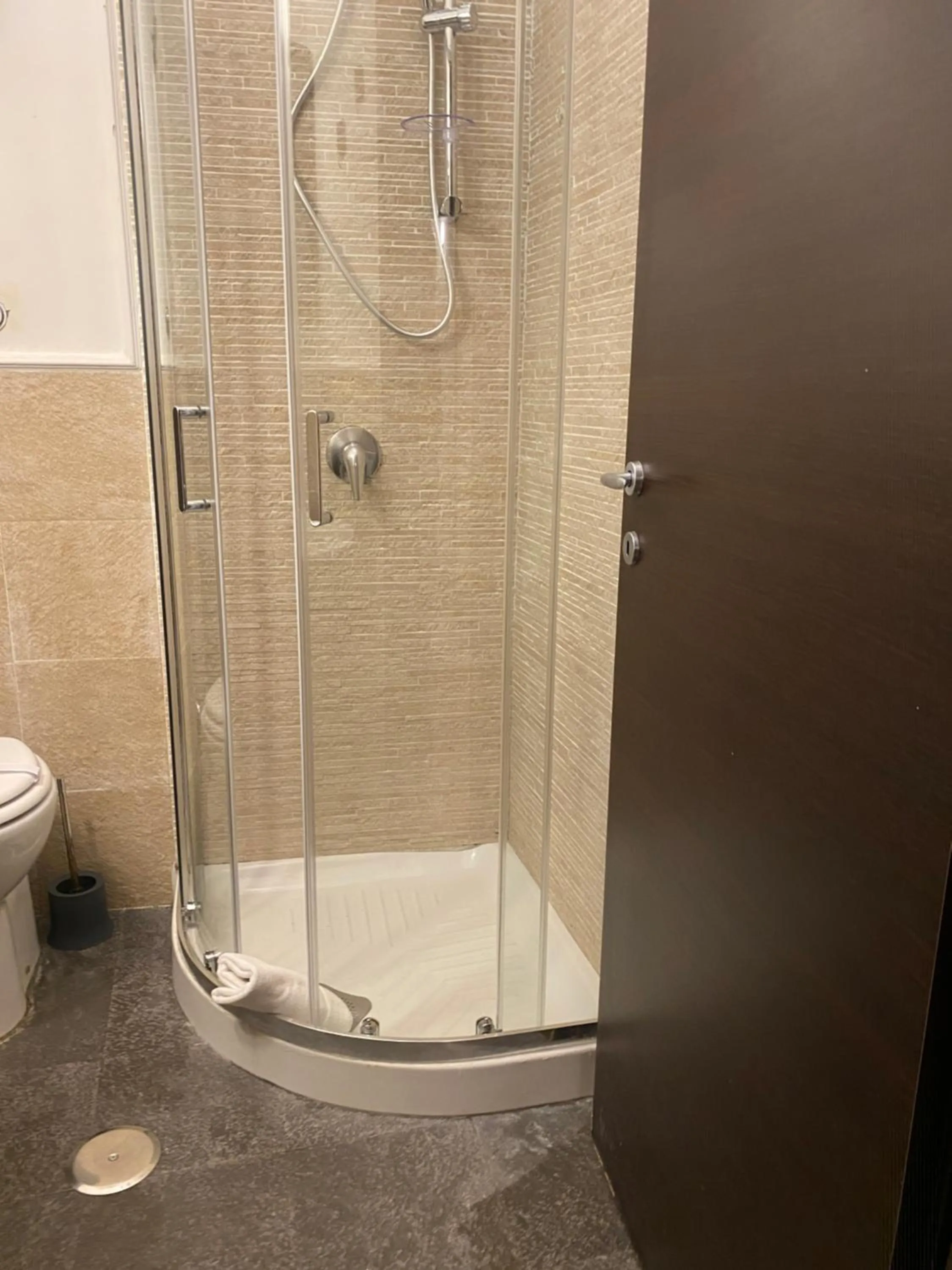 Shower in Hotel Plebiscito Aparthotel