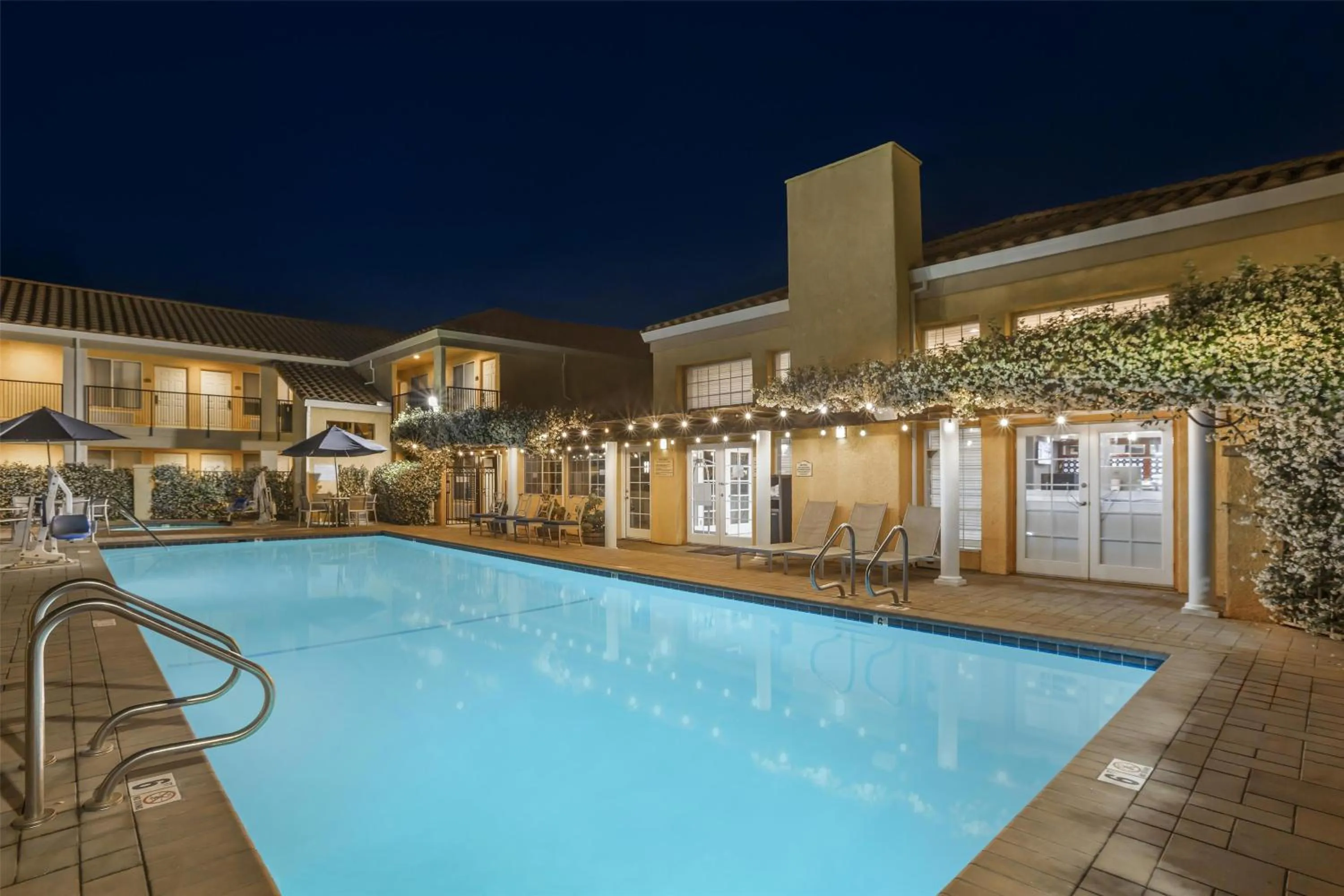 Pool view in Best Western Plus Dixon Davis