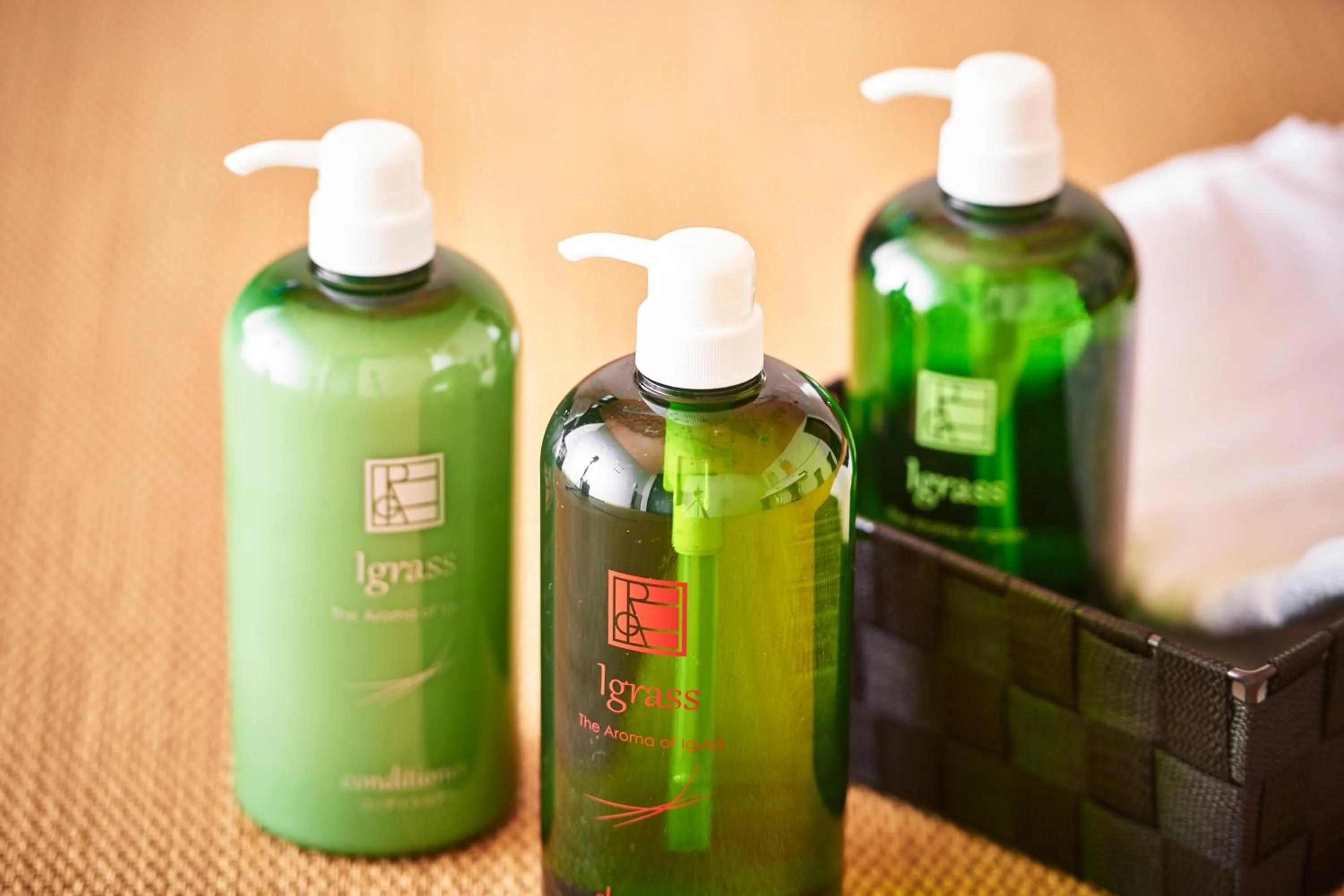 Decorative detail in Hotel KAN-RAKU Saitama Honjo-Waseda Hinoki No Yakata