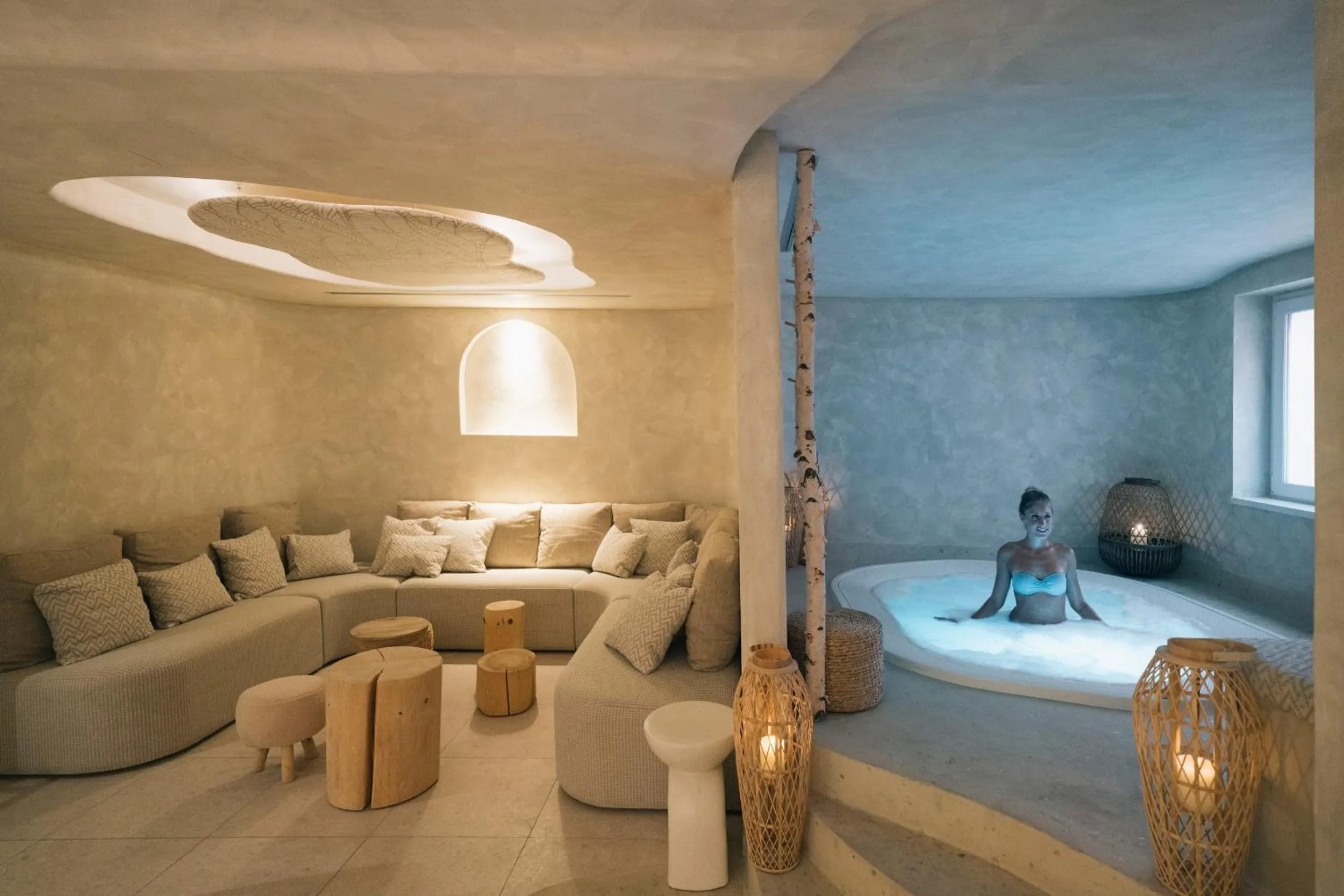 Hot Tub in Garni Aritz