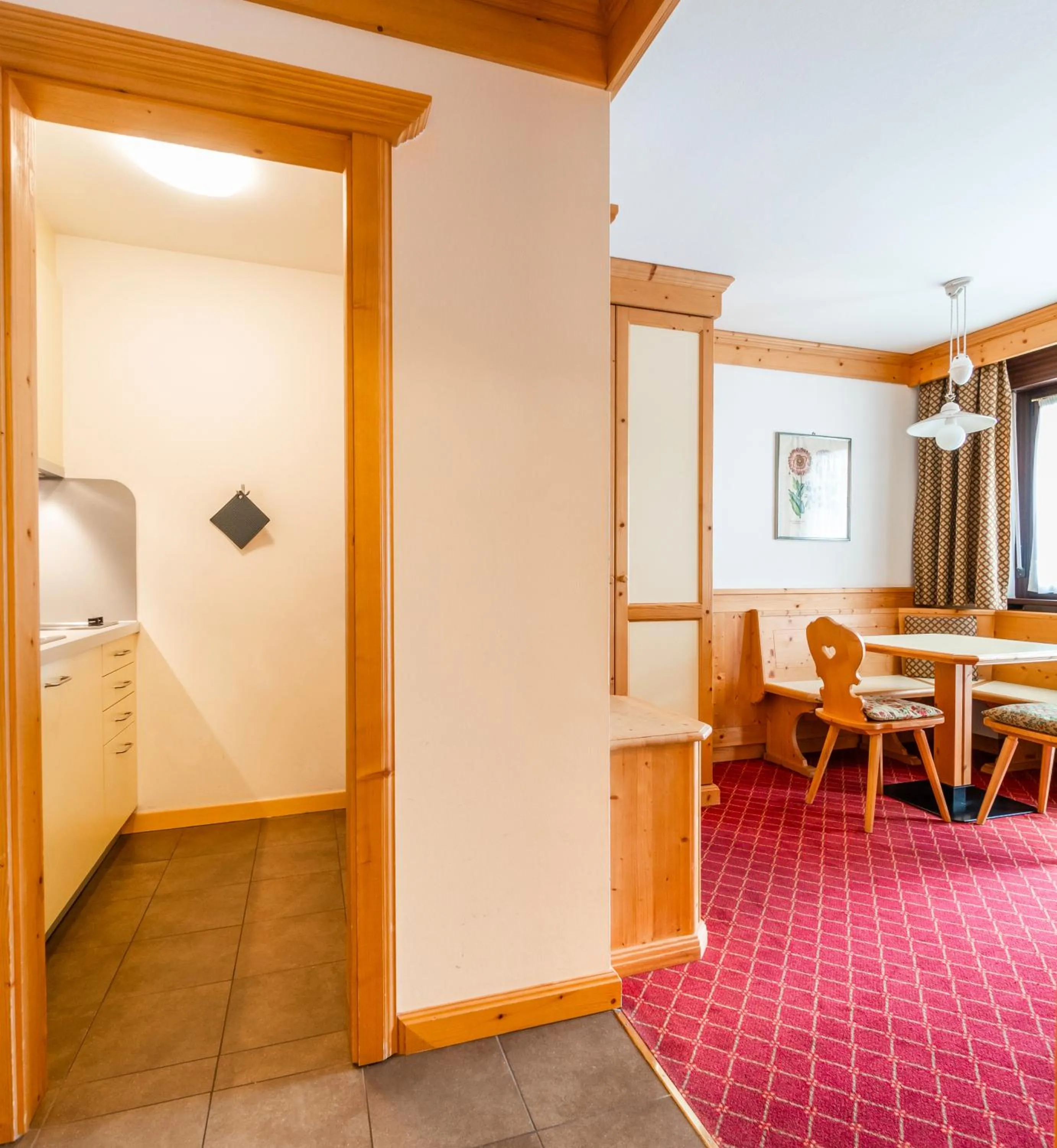 Kitchen or kitchenette in Residence Lastei