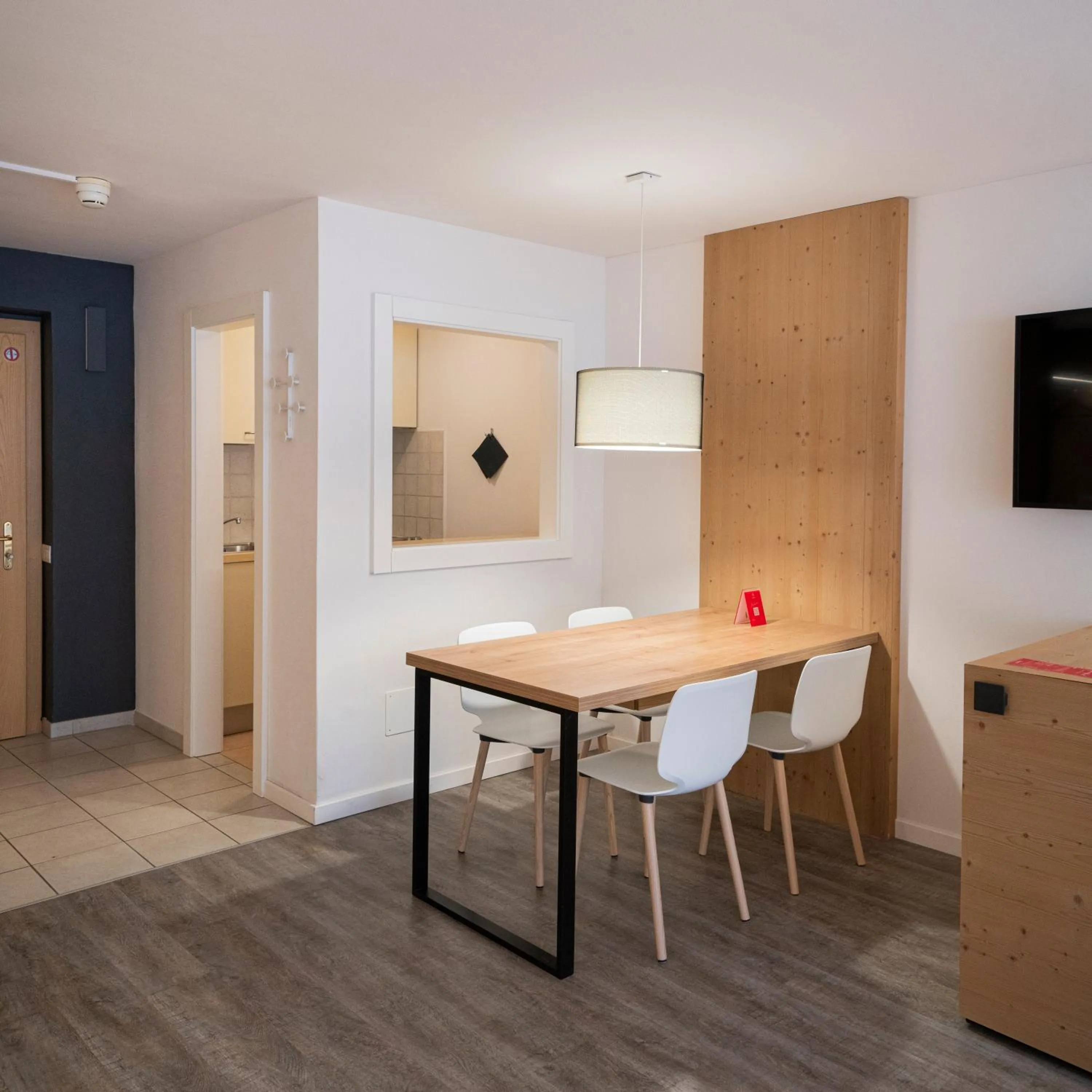 Kitchen or kitchenette in Residence Lastei