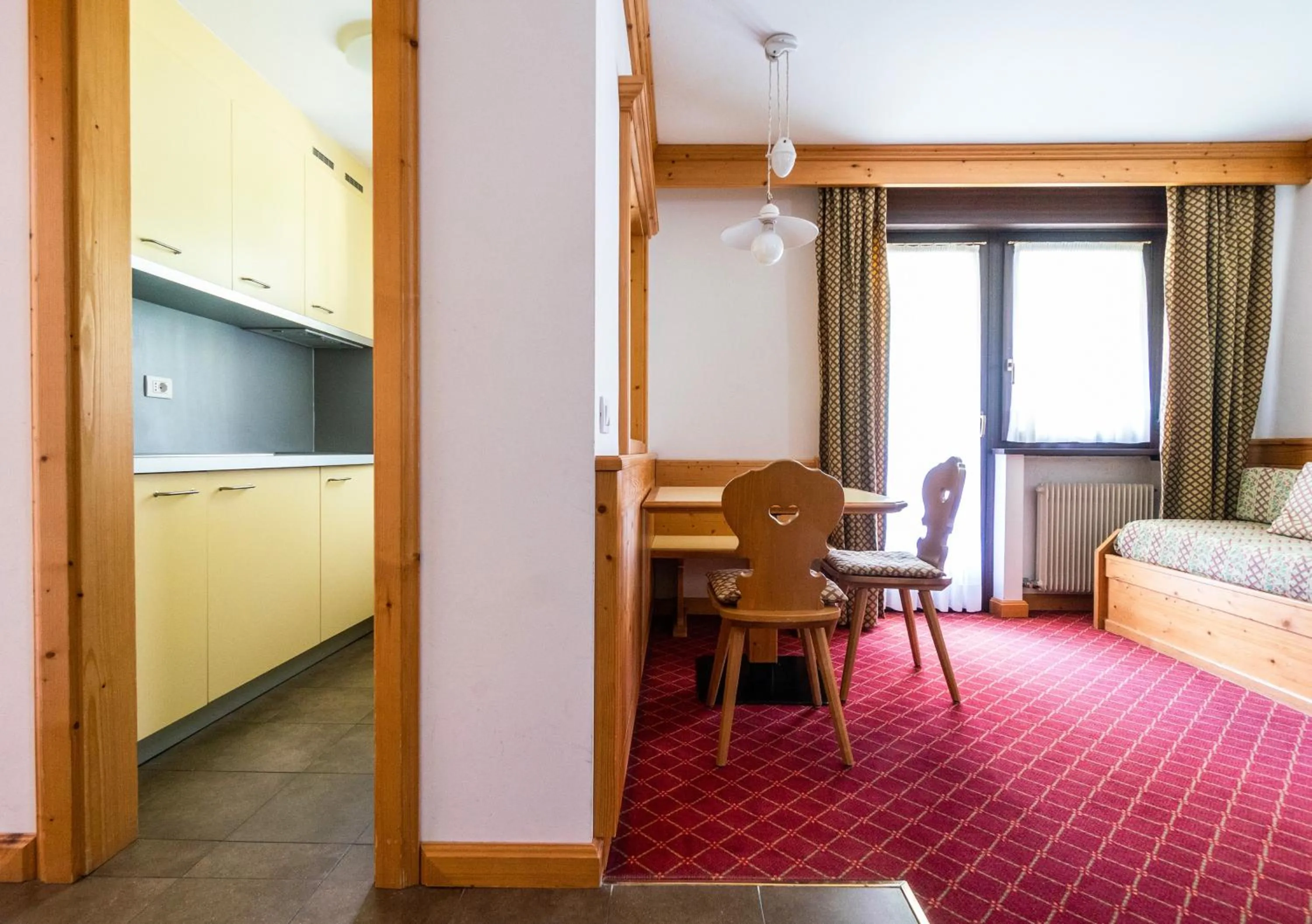 Kitchen or kitchenette in Residence Lastei