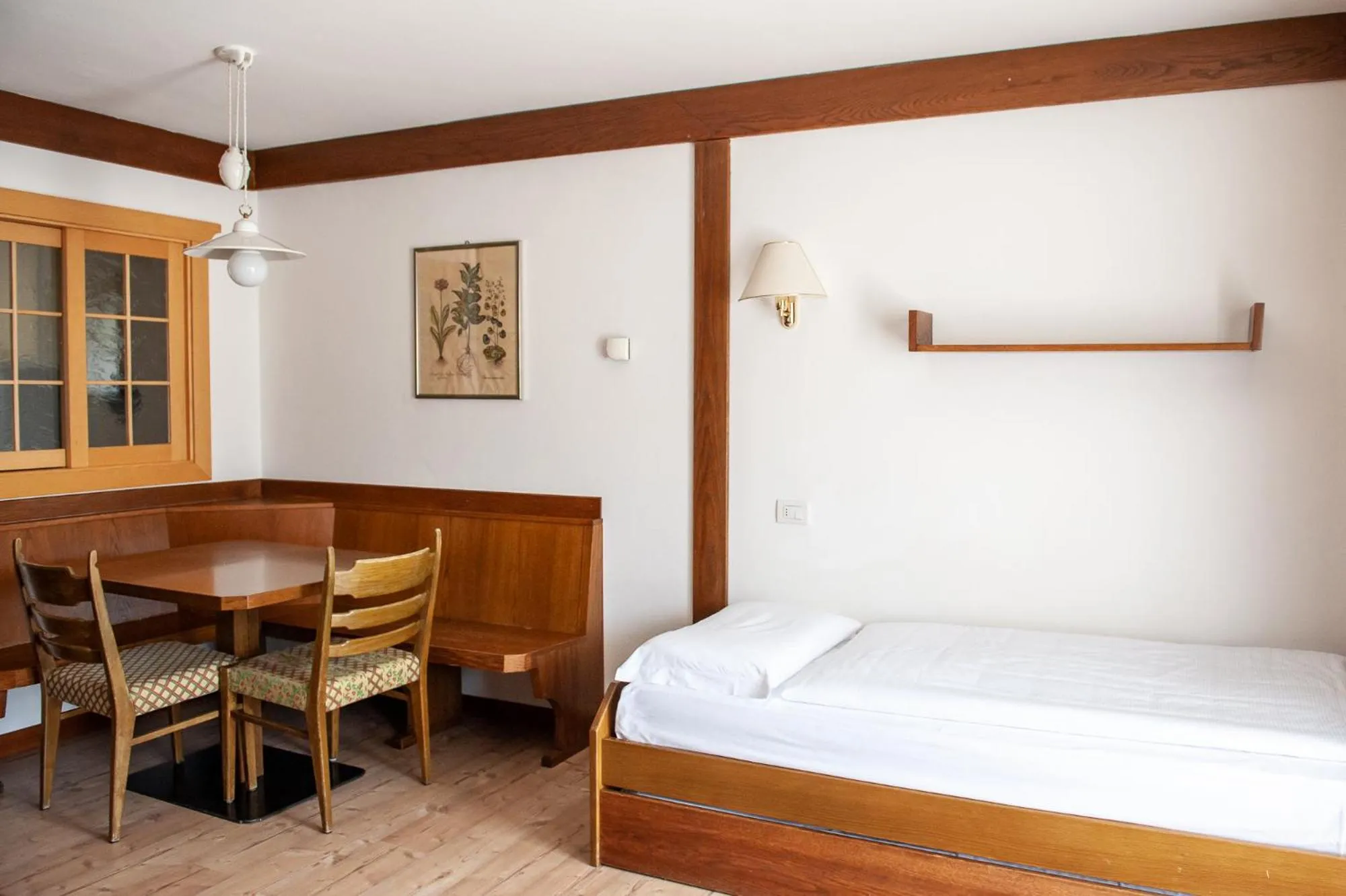 Living room, Bed in Residence Lastei