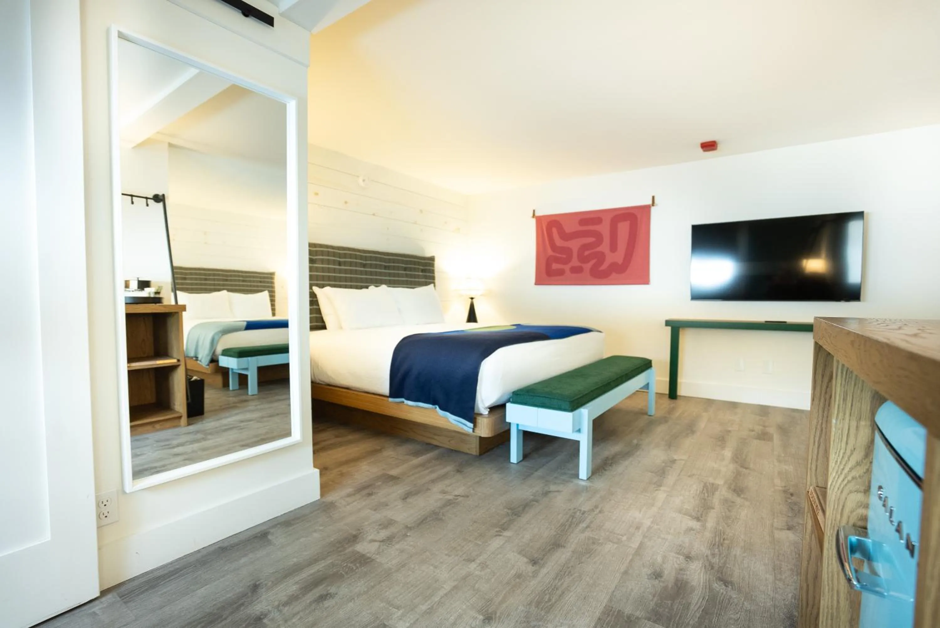 Bed in Outbound Stowe