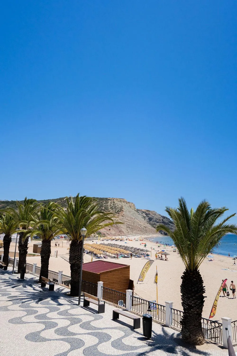 Beach in Luz Beach Apartments