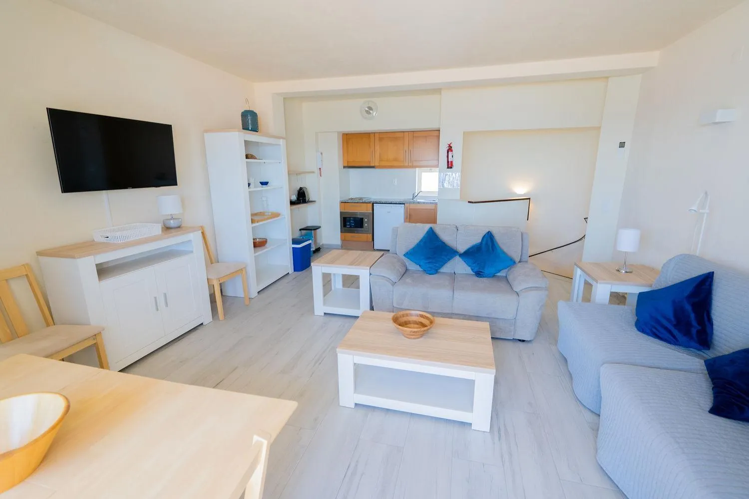 TV and multimedia in Luz Beach Apartments