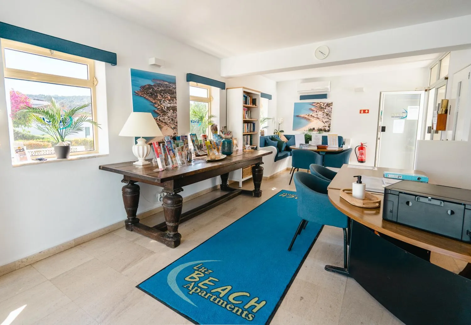 Lobby or reception in Luz Beach Apartments