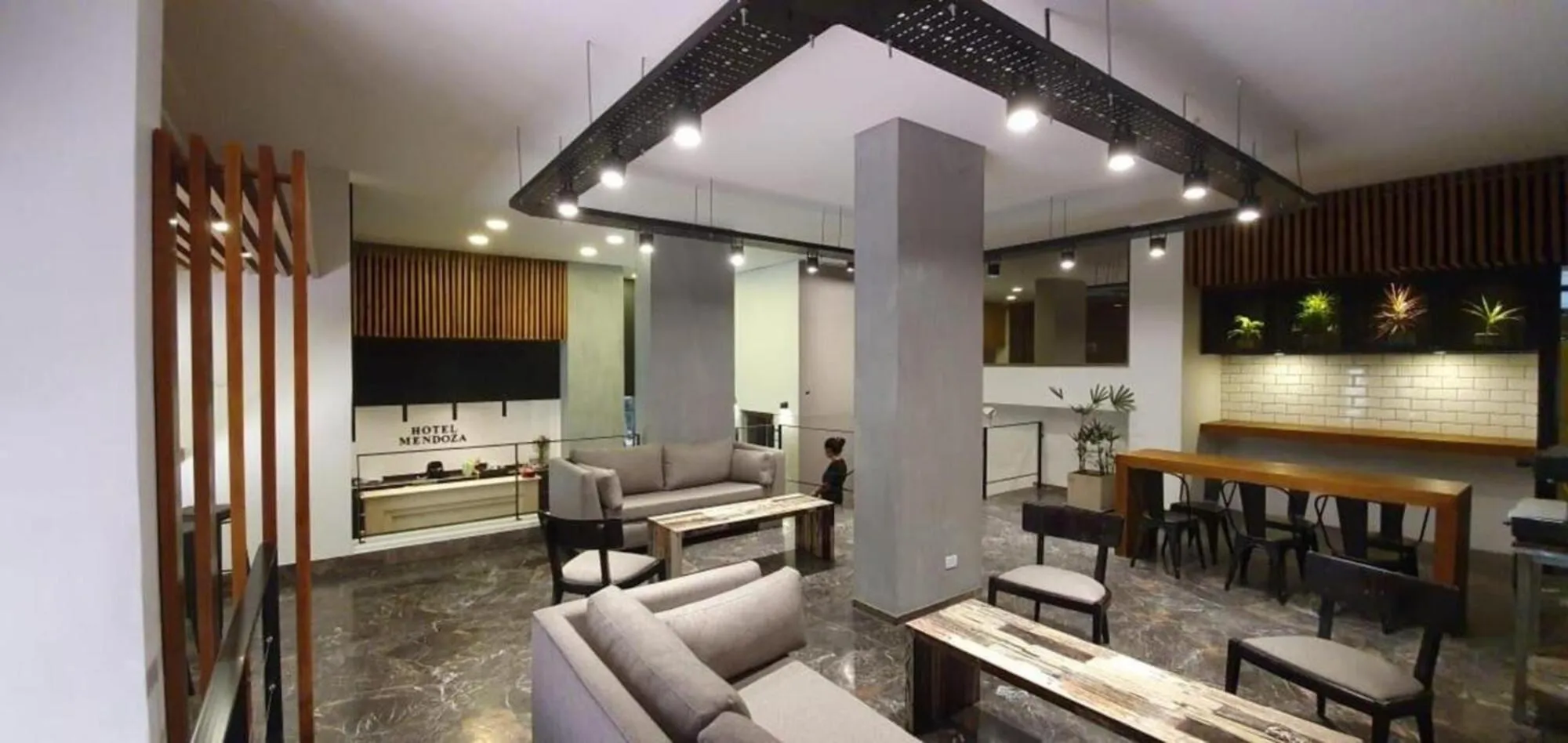 Living room in Hotel Mendoza