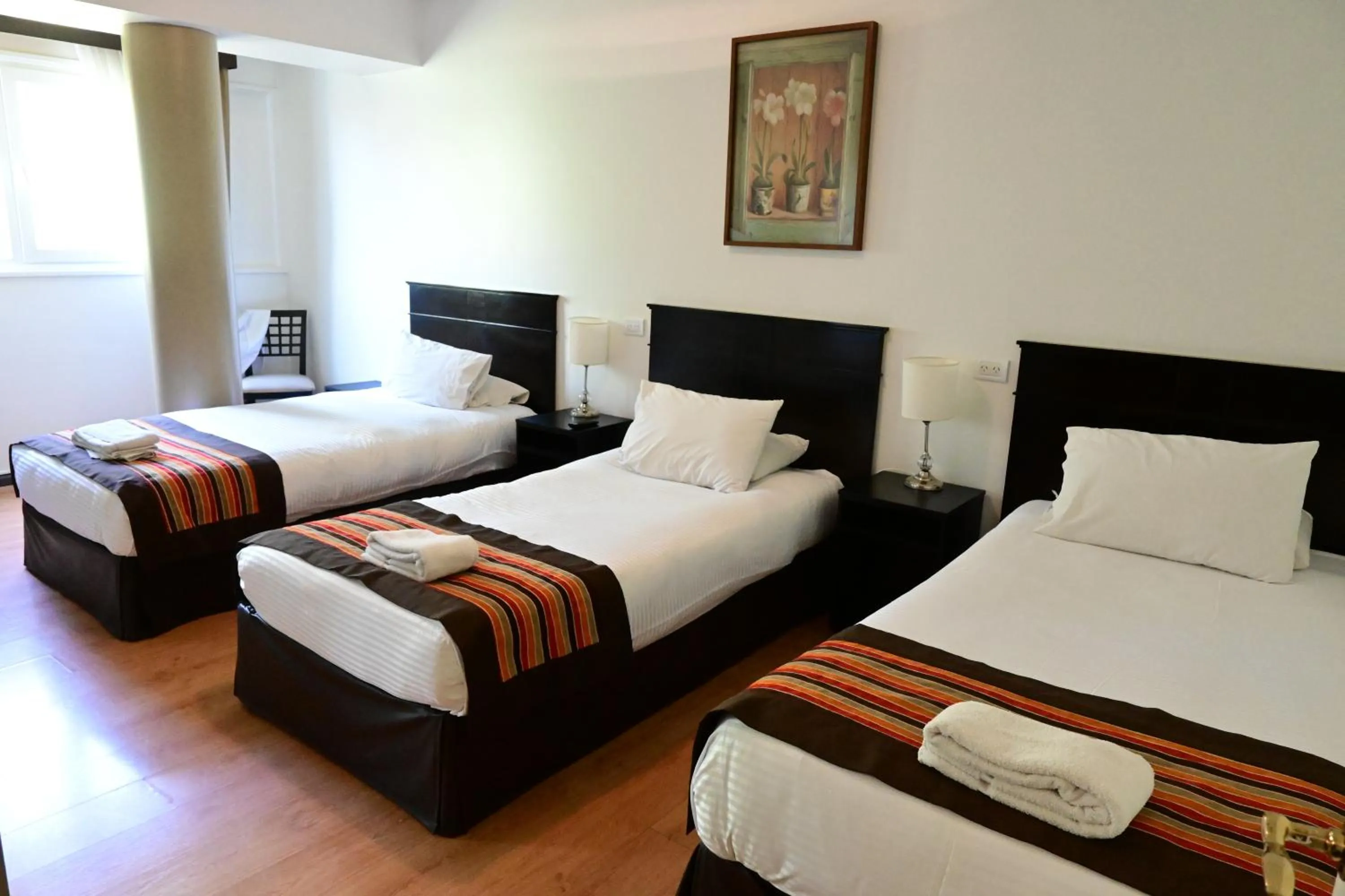 Bed in Hotel Mendoza