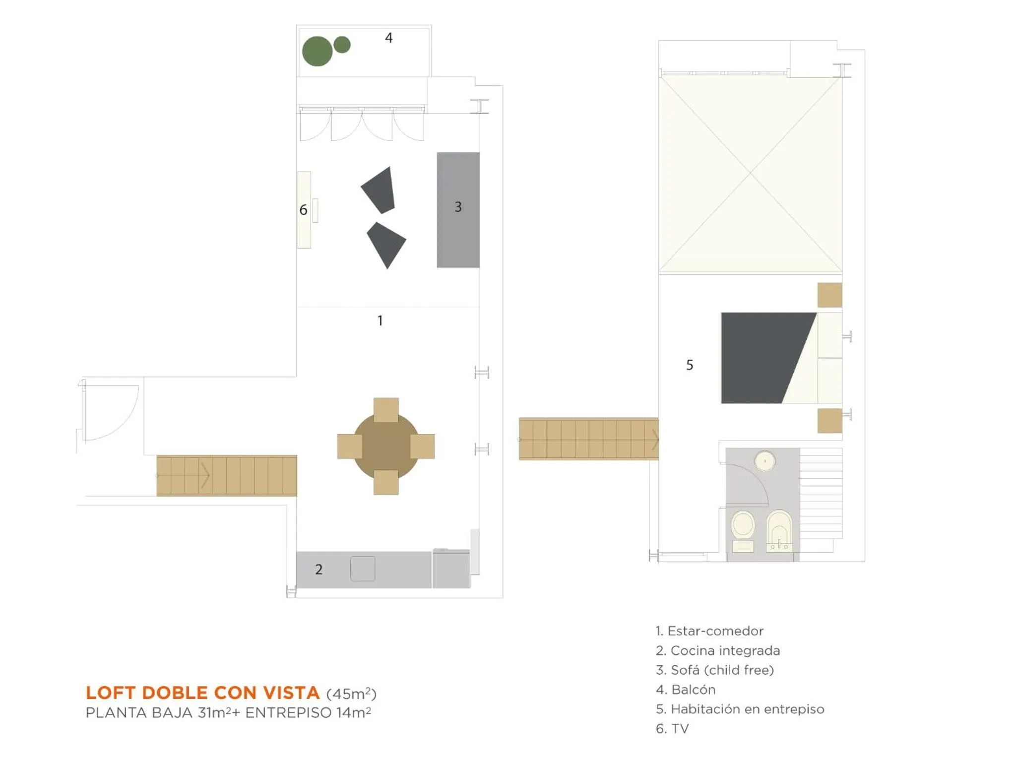 Floor plan in HTL 9 de Julio BsAs