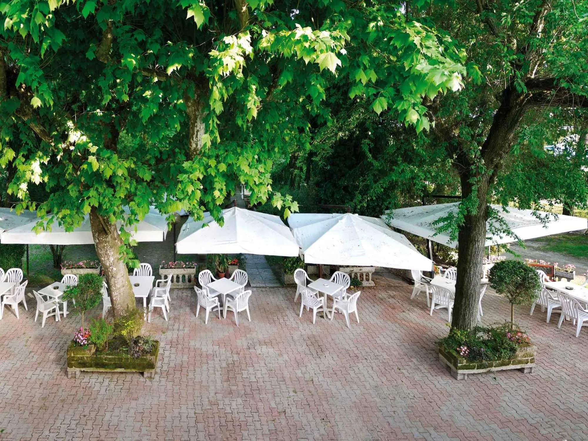Patio in Locanda da Scarpa