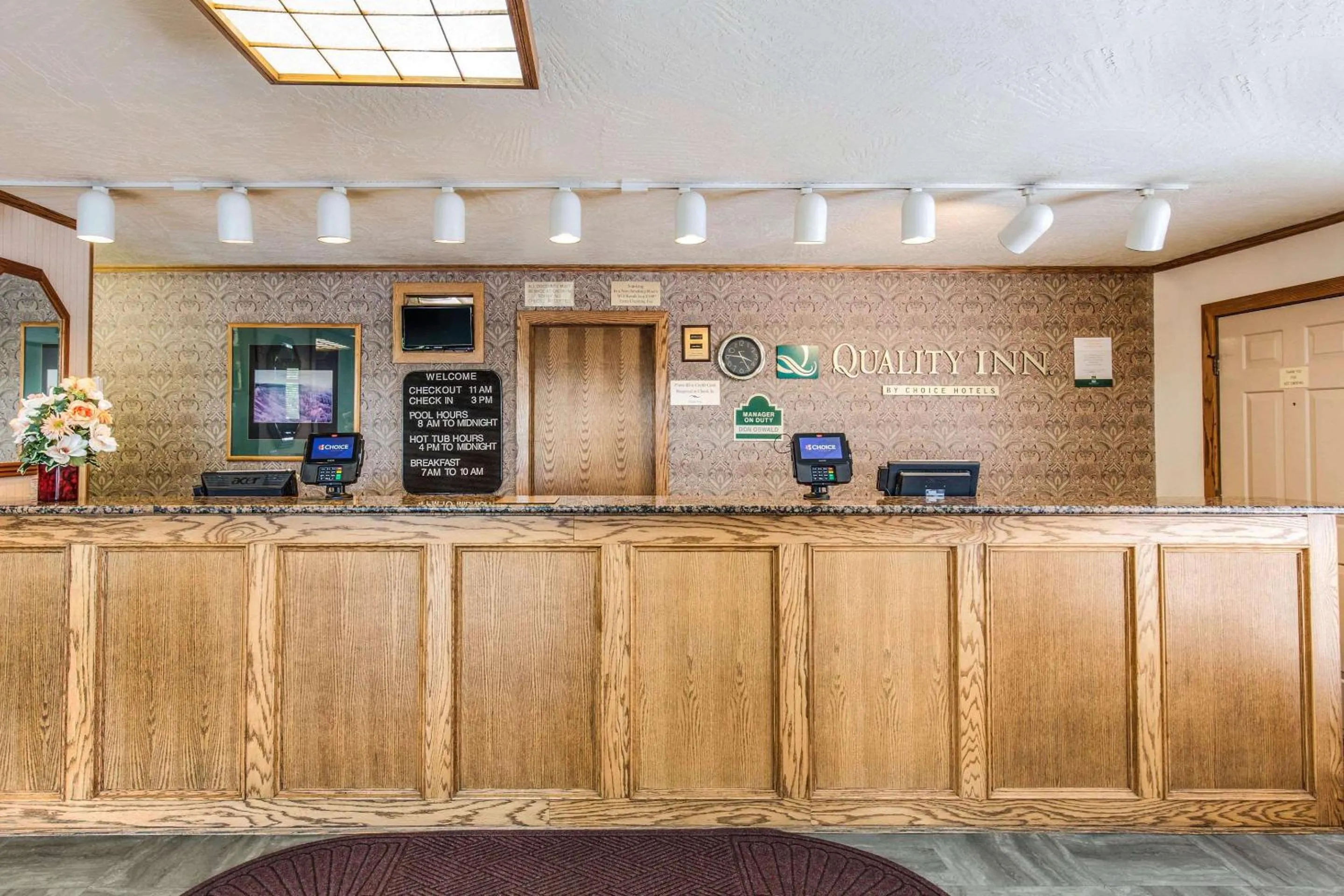 Lobby or reception in Quality Inn Cedar City - University Area