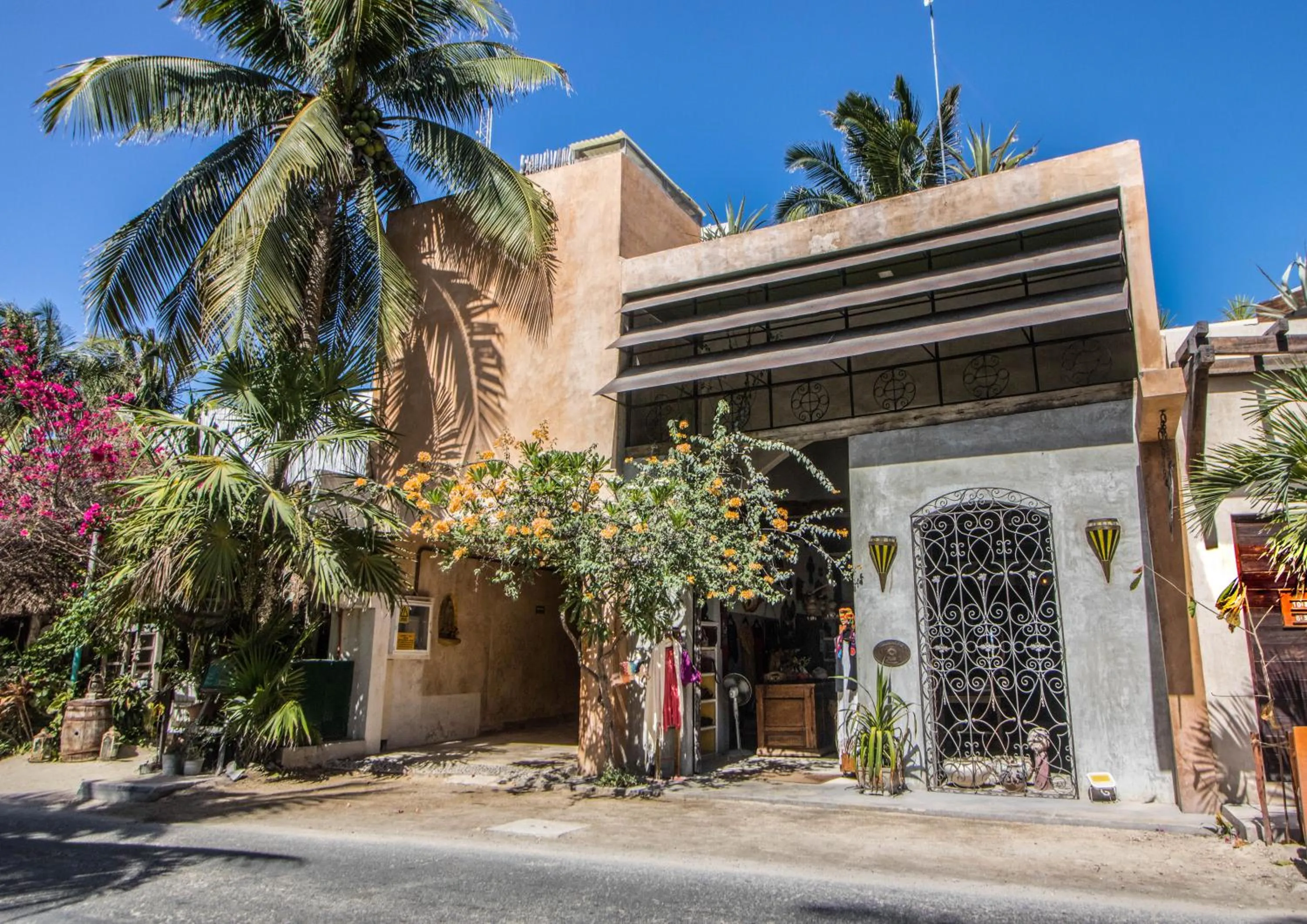 Property building in La Posada del Sol Boutique Hotel Tulum