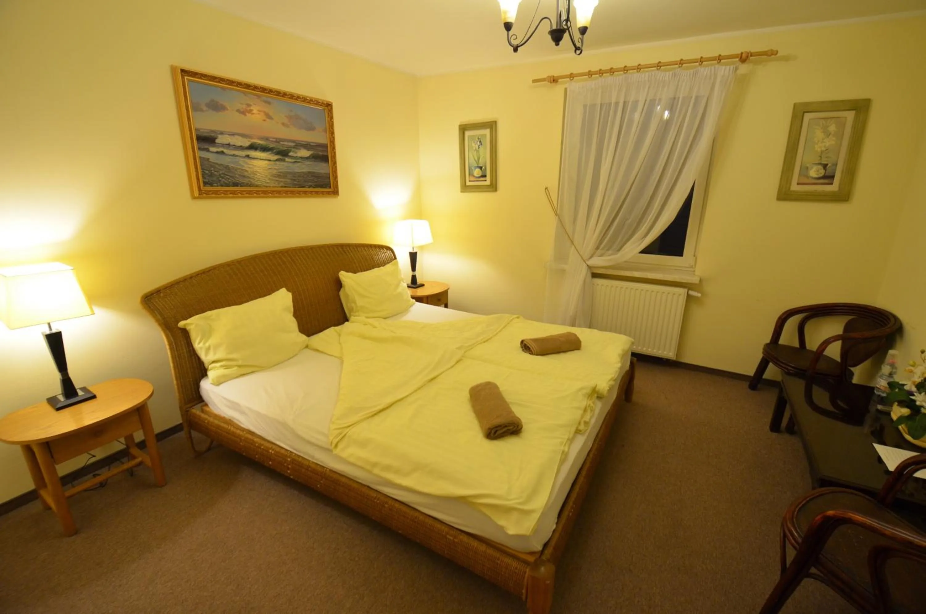 Bed in Hotel Stawisko Klaudyn