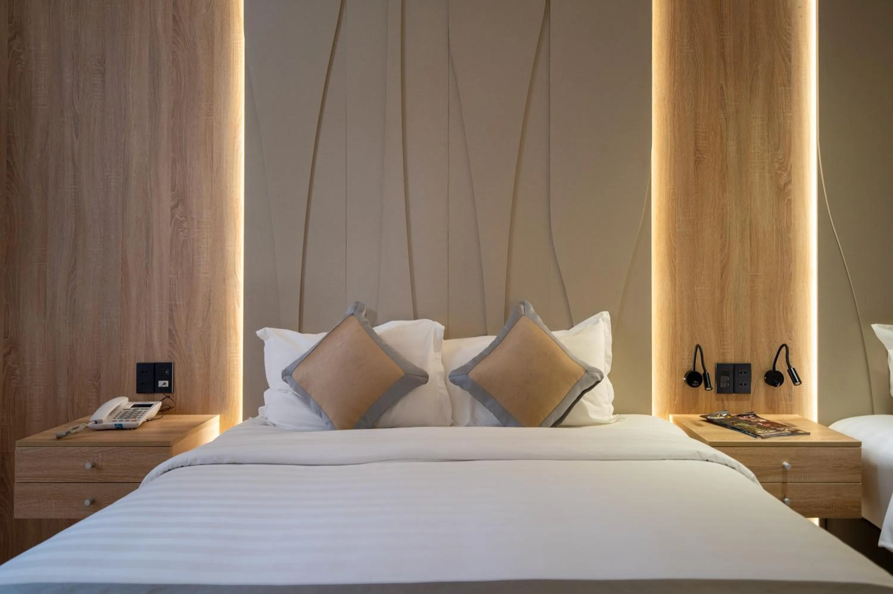 Bed in Rosaleen Boutique Hotel